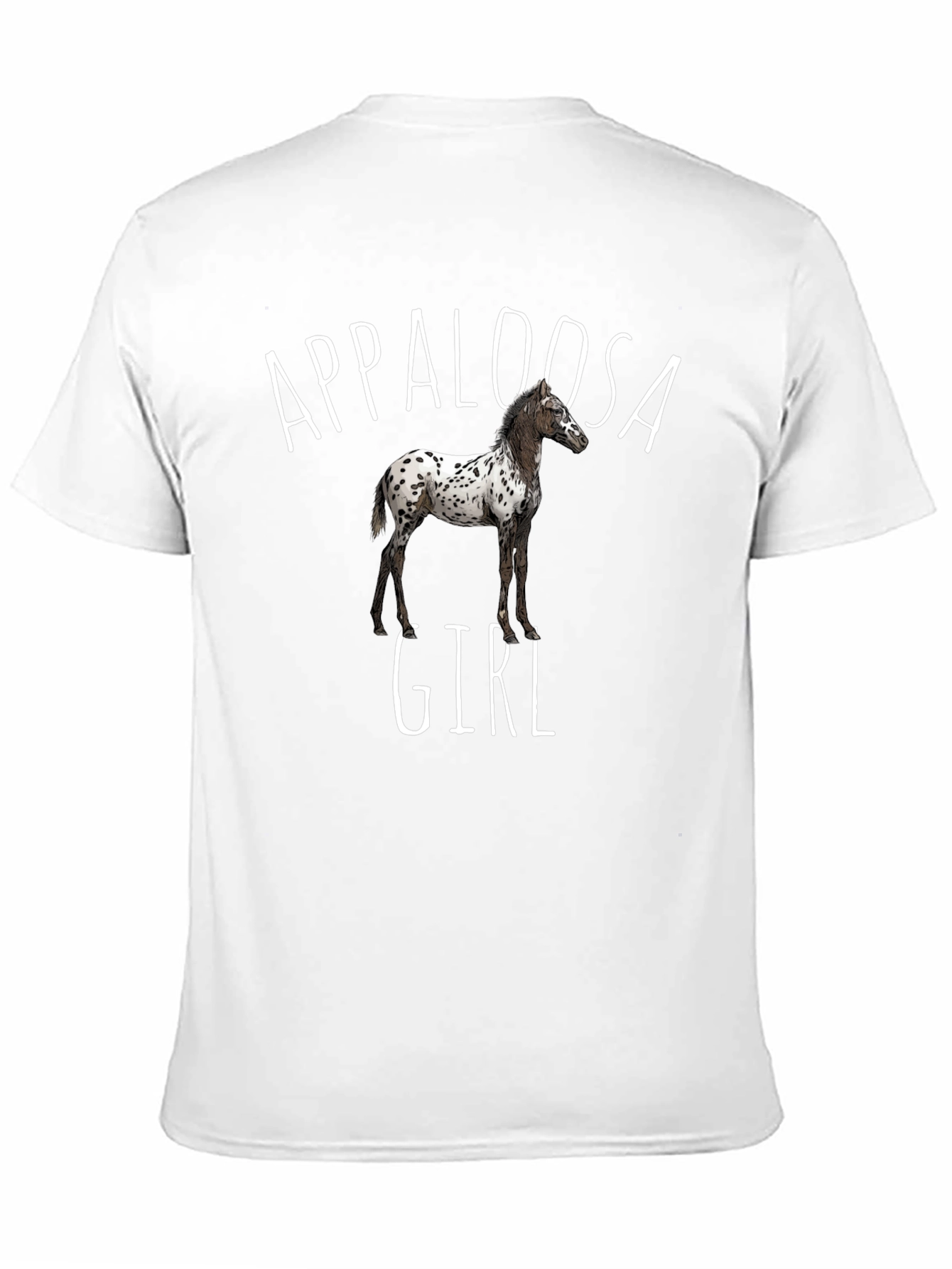 Appaloosa Girl T-Shirt - Horse Lover Tee