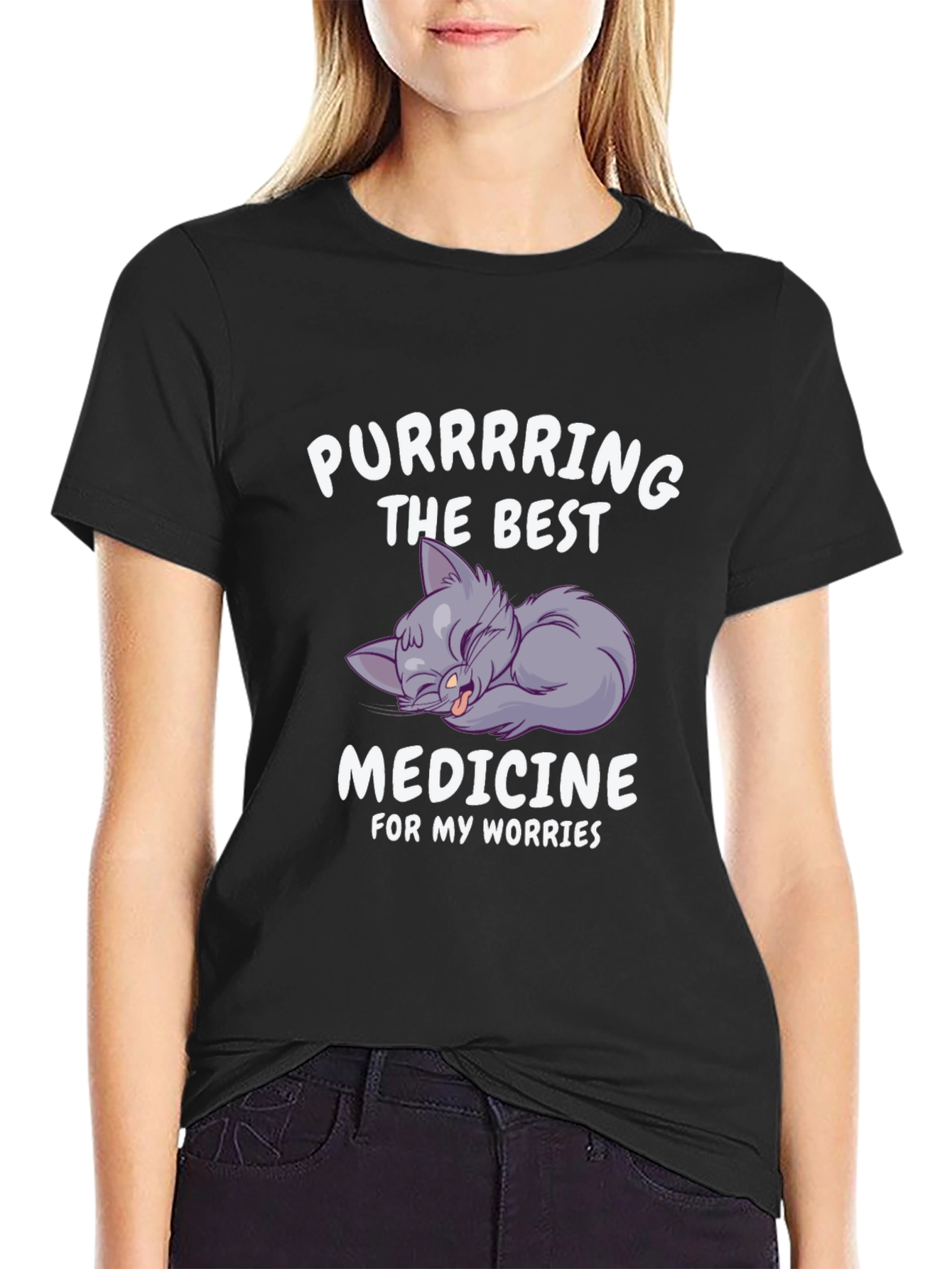 Purrfect Medicine Cat T-Shirt