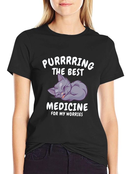 Purrfect Medicine Cat T-Shirt