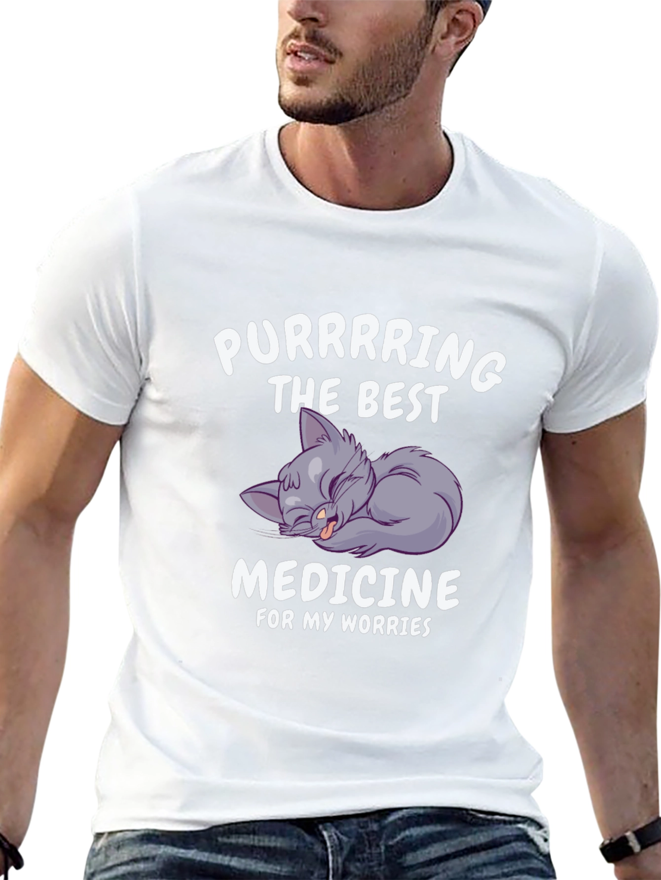 Purrfect Medicine Cat T-Shirt