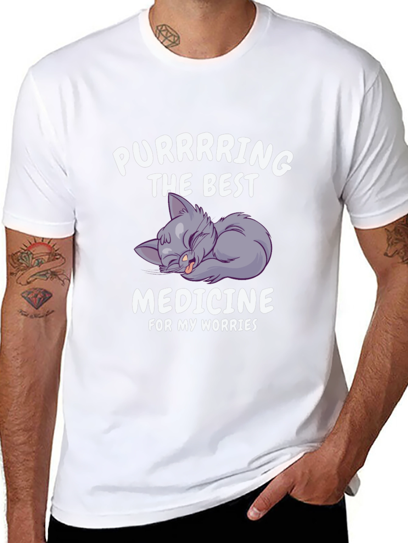 Purrfect Medicine Cat T-Shirt