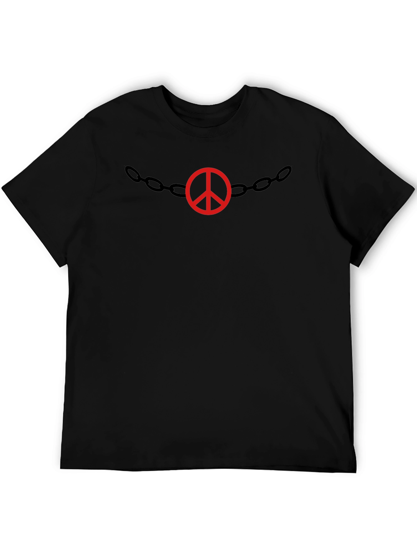 Peace Chain Graphic T-Shirt