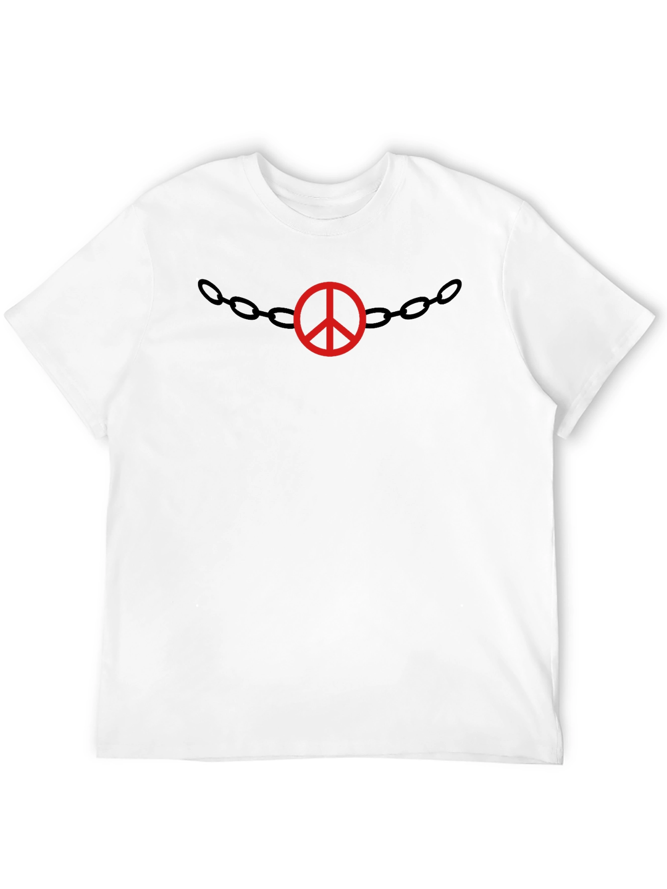 Peace Chain Graphic T-Shirt