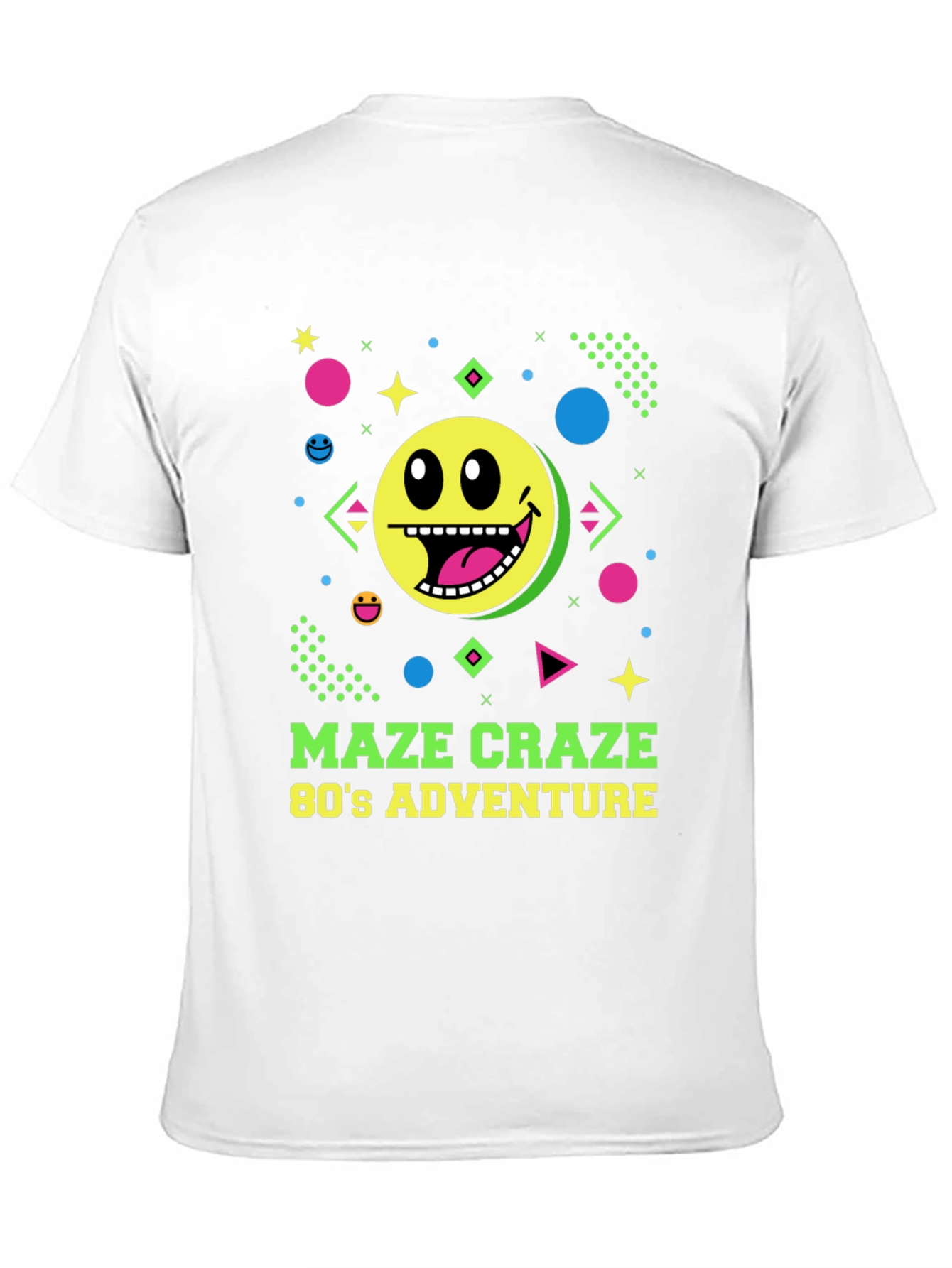 Maze Craze 80s Adventure Black T-Shirt