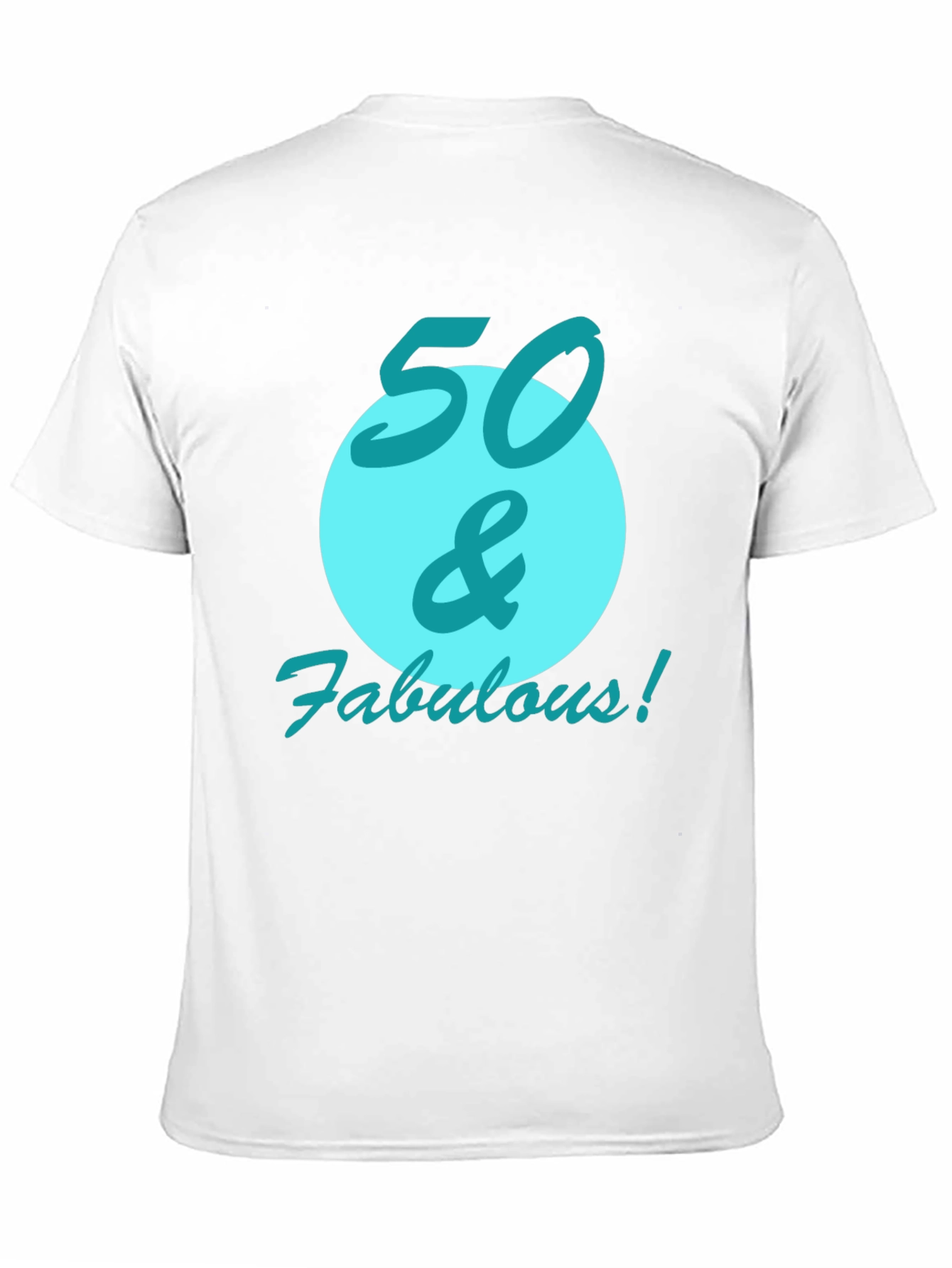 50 & Fabulous Birthday Tee