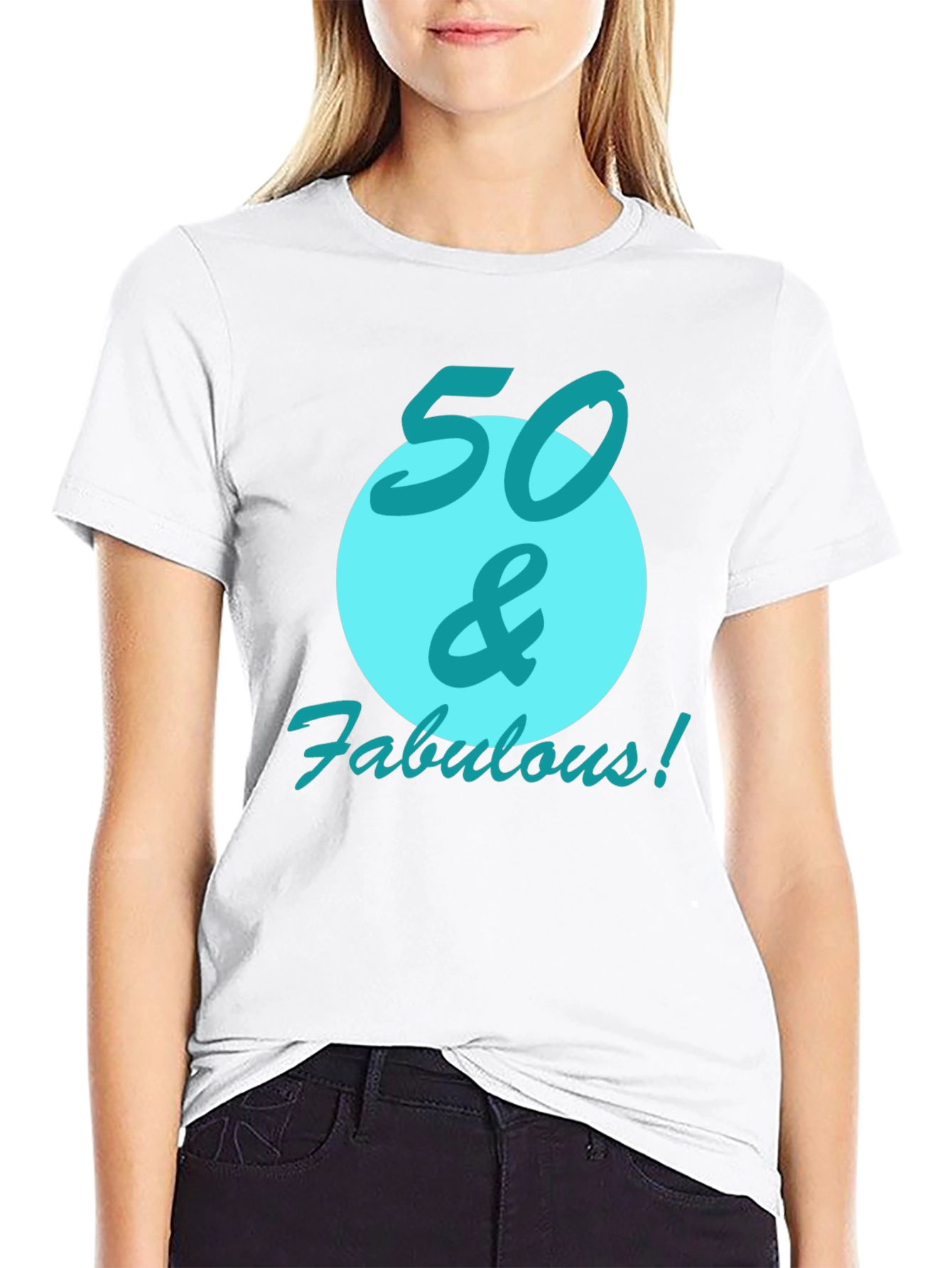 50 & Fabulous Birthday Tee