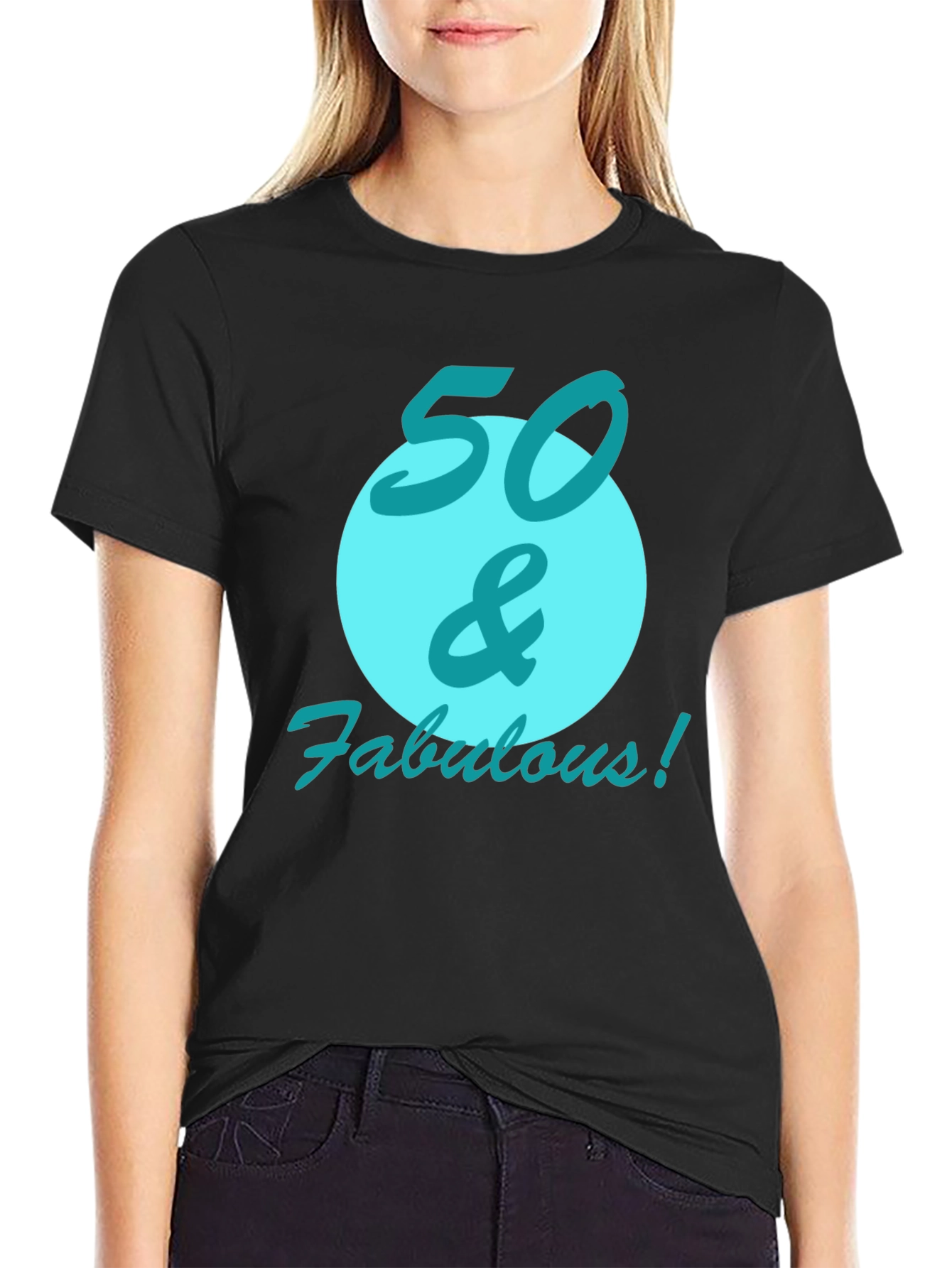 50 & Fabulous Birthday Tee