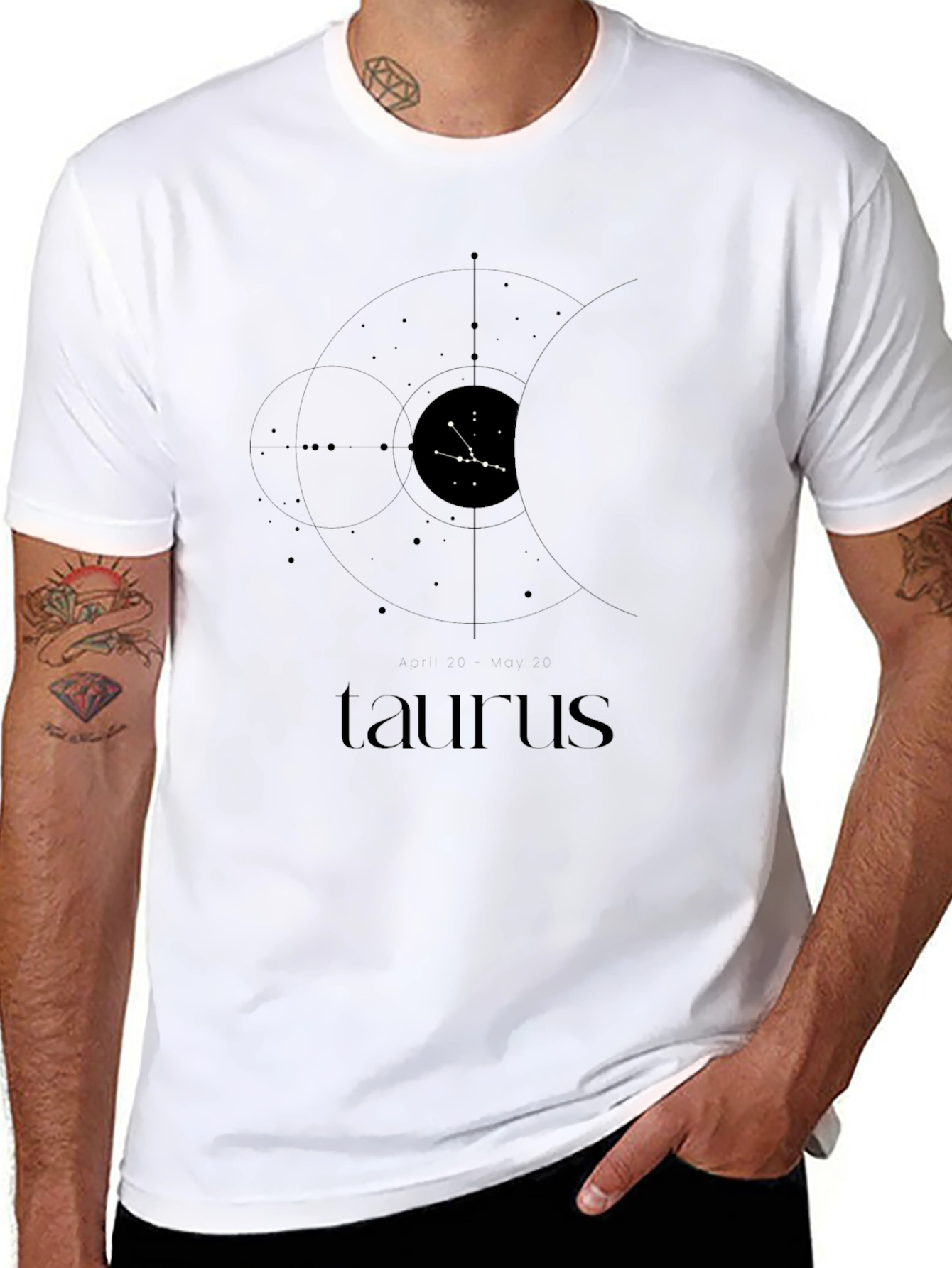 Taurus Constellation Graphic T-Shirt