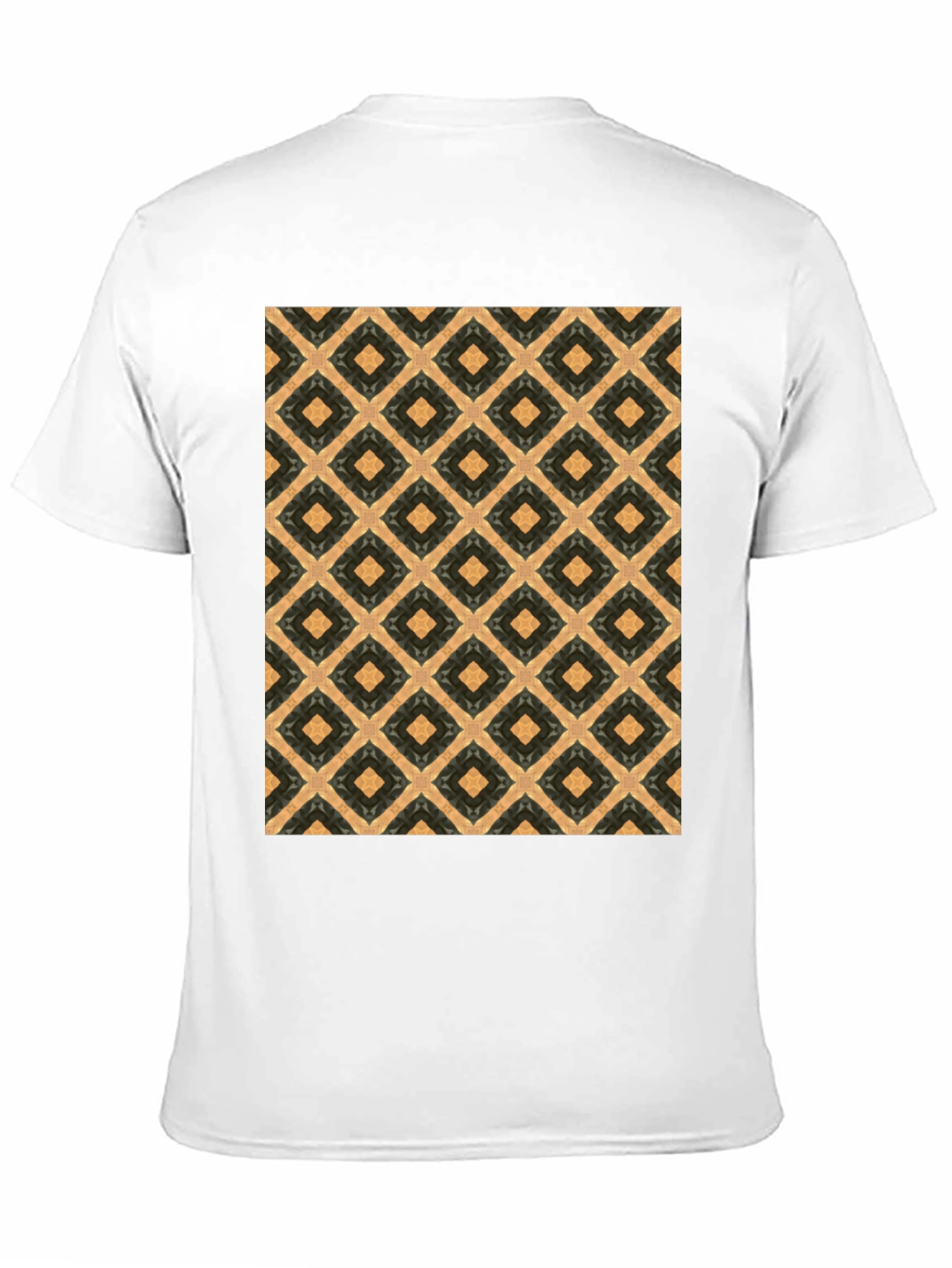 Patterned Graphic Tee - Casual Style