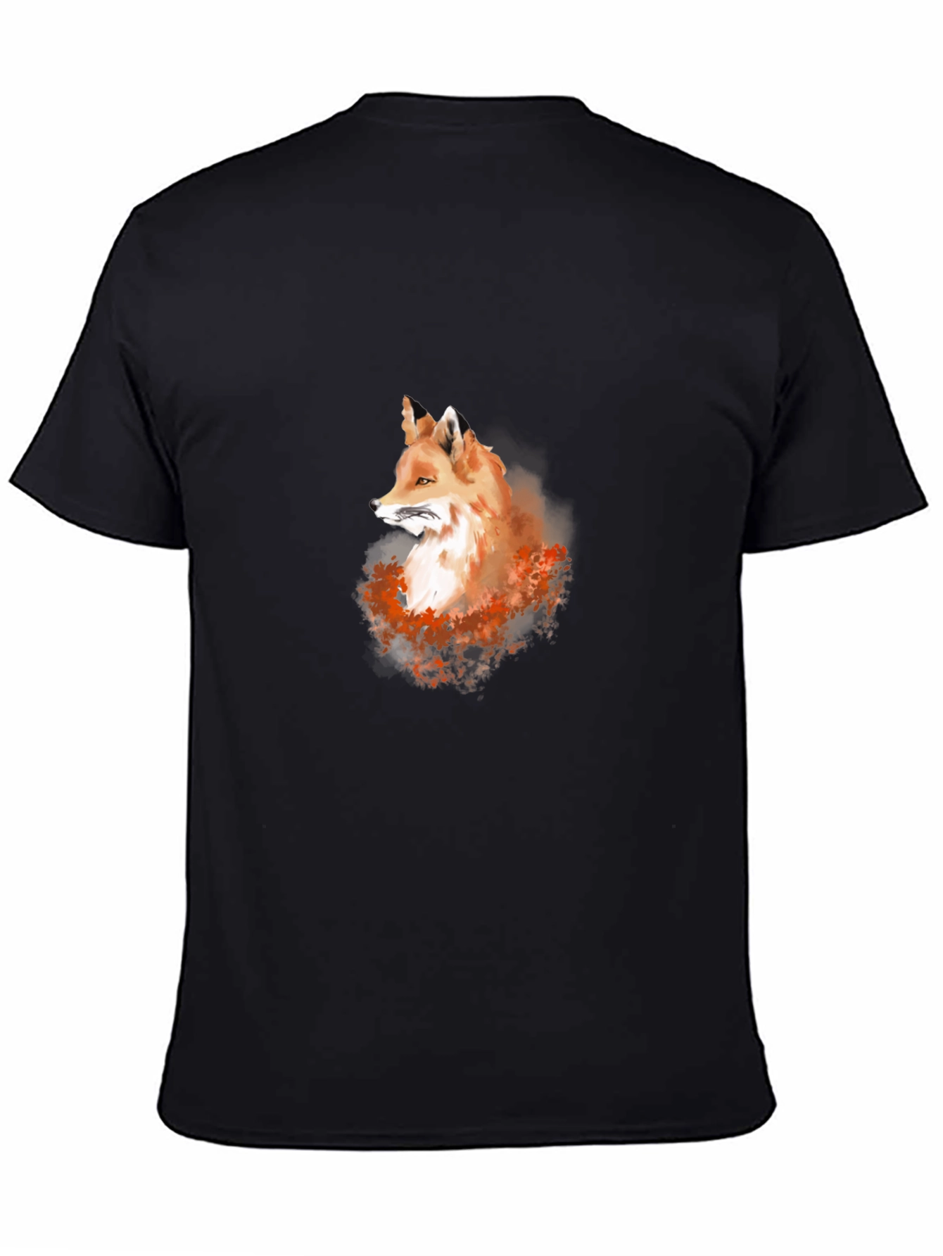 Fox Graphic Tee - Cool Animal Print Shirt