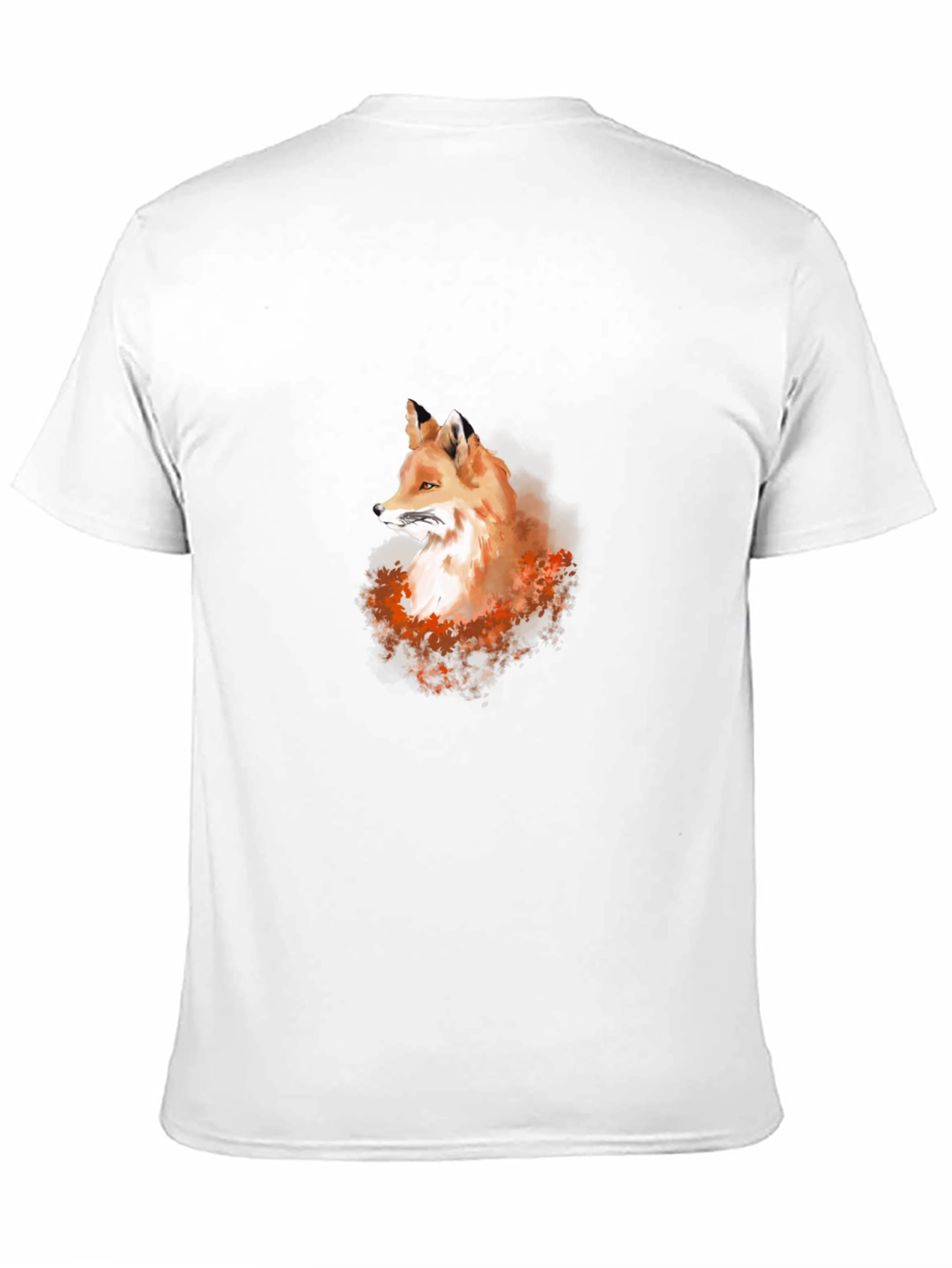 Fox Graphic Tee - Cool Animal Print Shirt