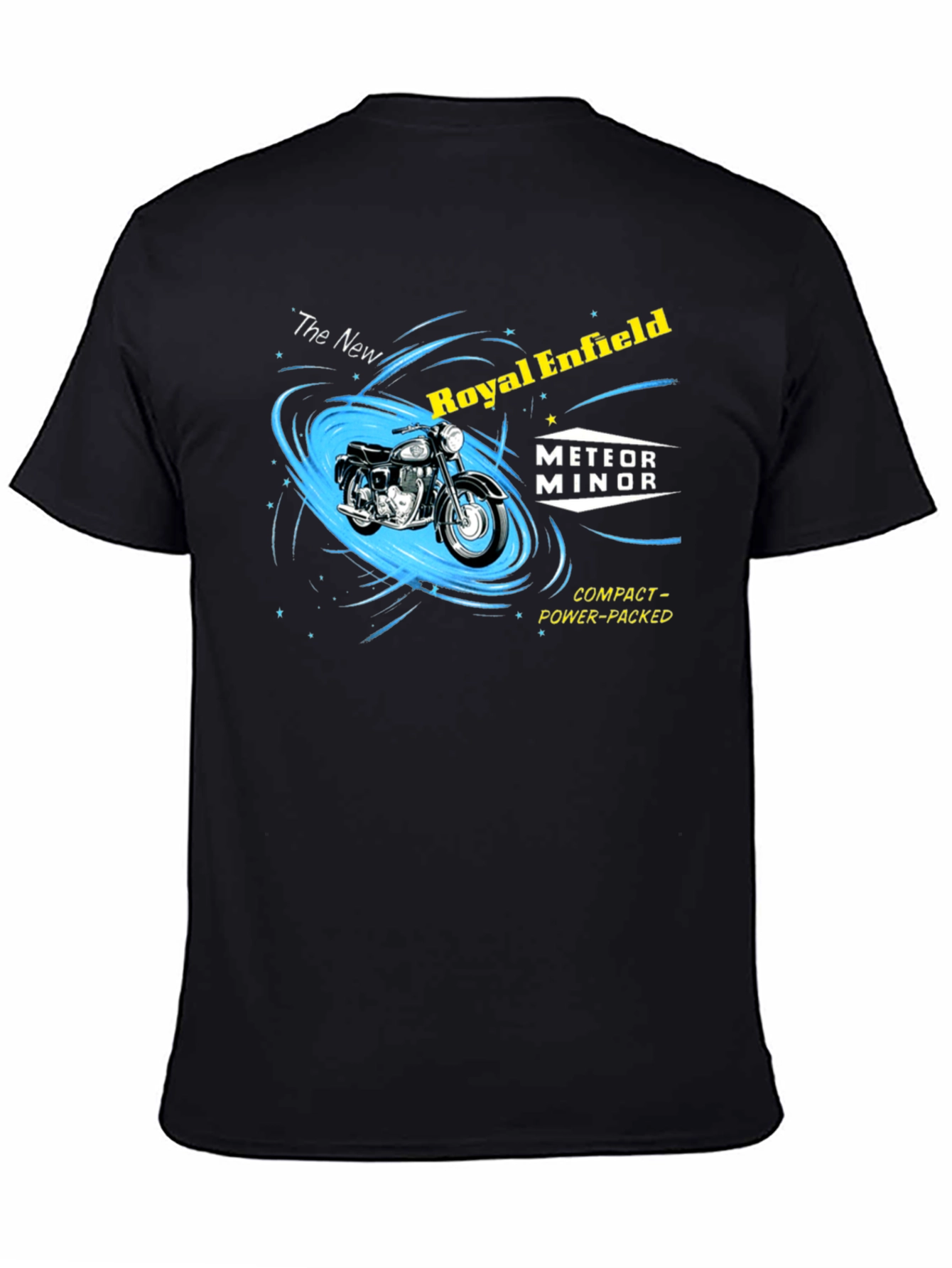 Royal Enfield Meteor Minor Black T-Shirt