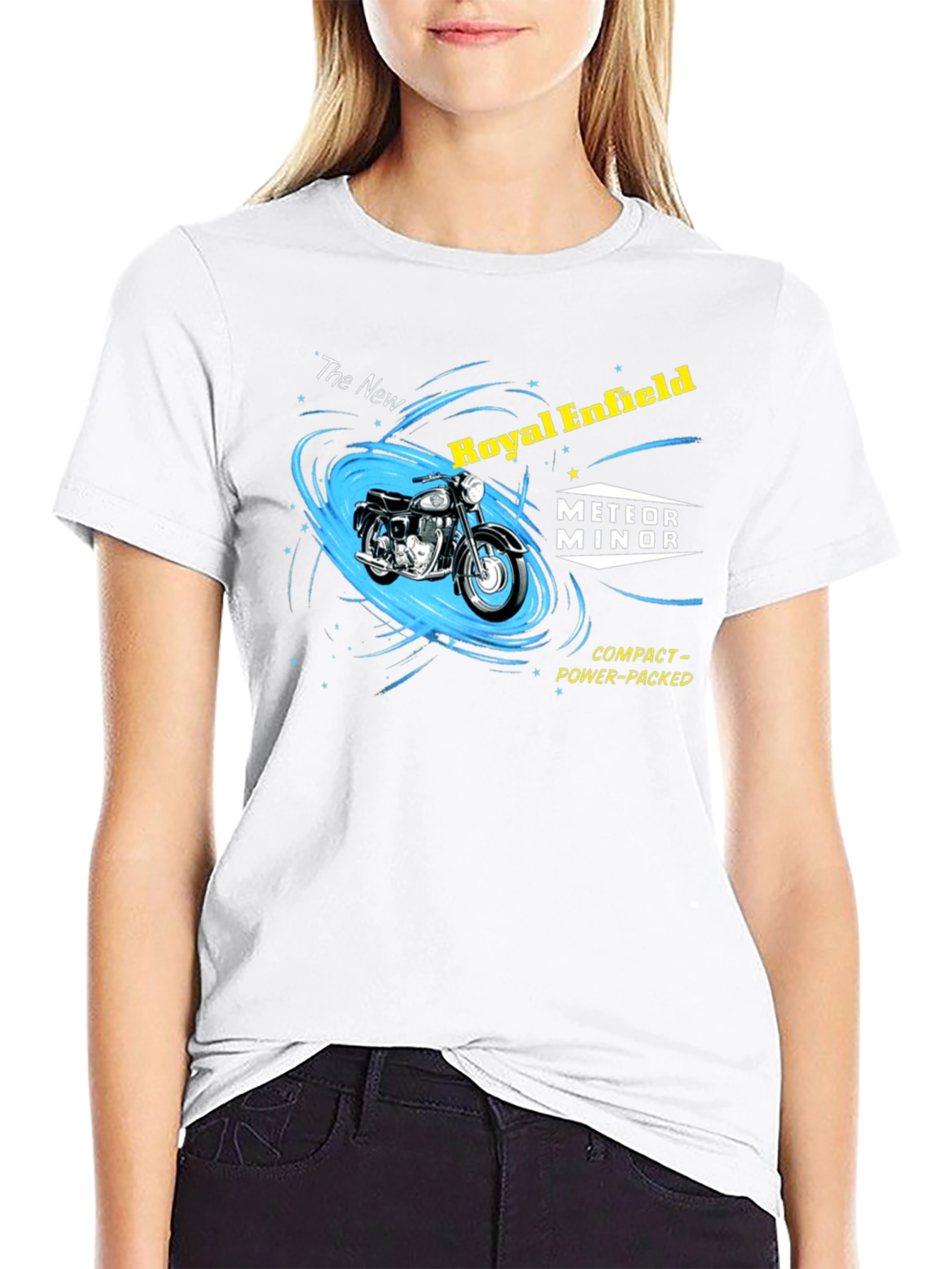 Royal Enfield Meteor Minor Black T-Shirt