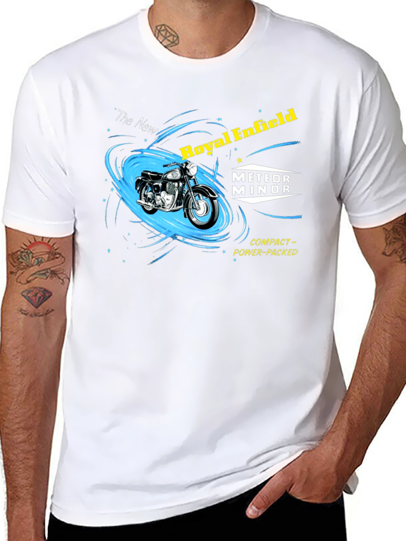 Royal Enfield Meteor Minor Black T-Shirt