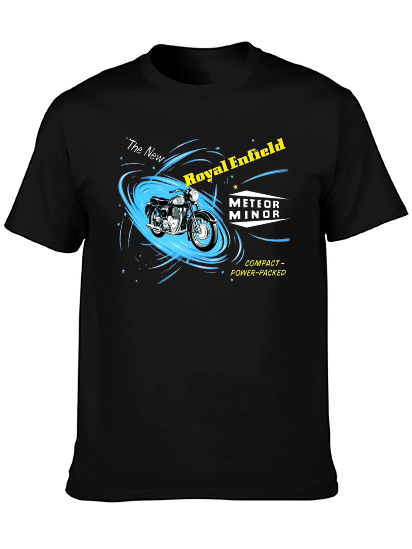 Royal Enfield Meteor Minor Black T-Shirt