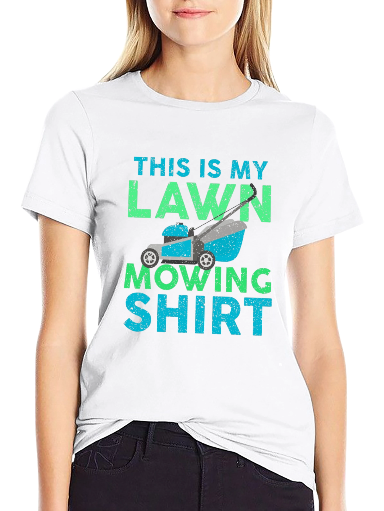Funny Lawn Mowing T-Shirt