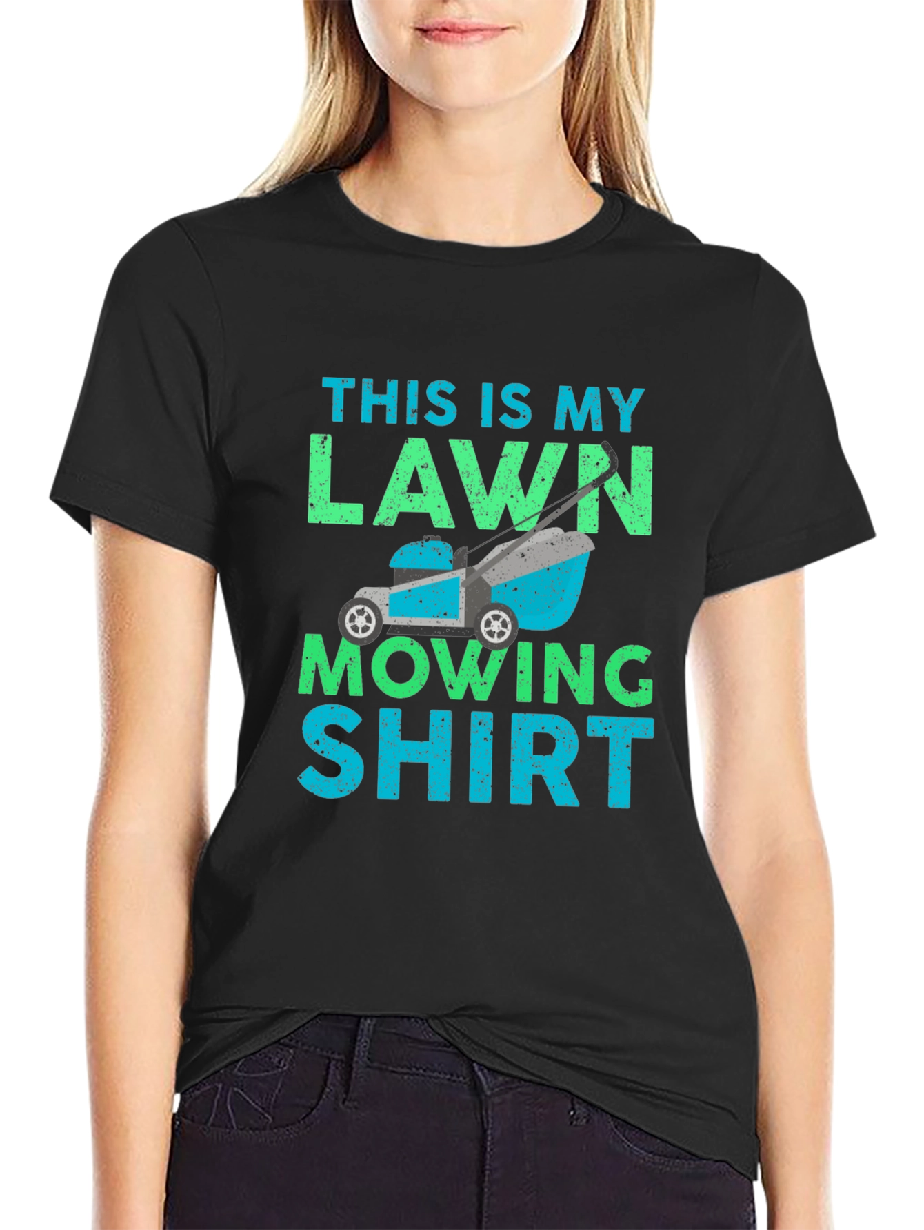 Funny Lawn Mowing T-Shirt