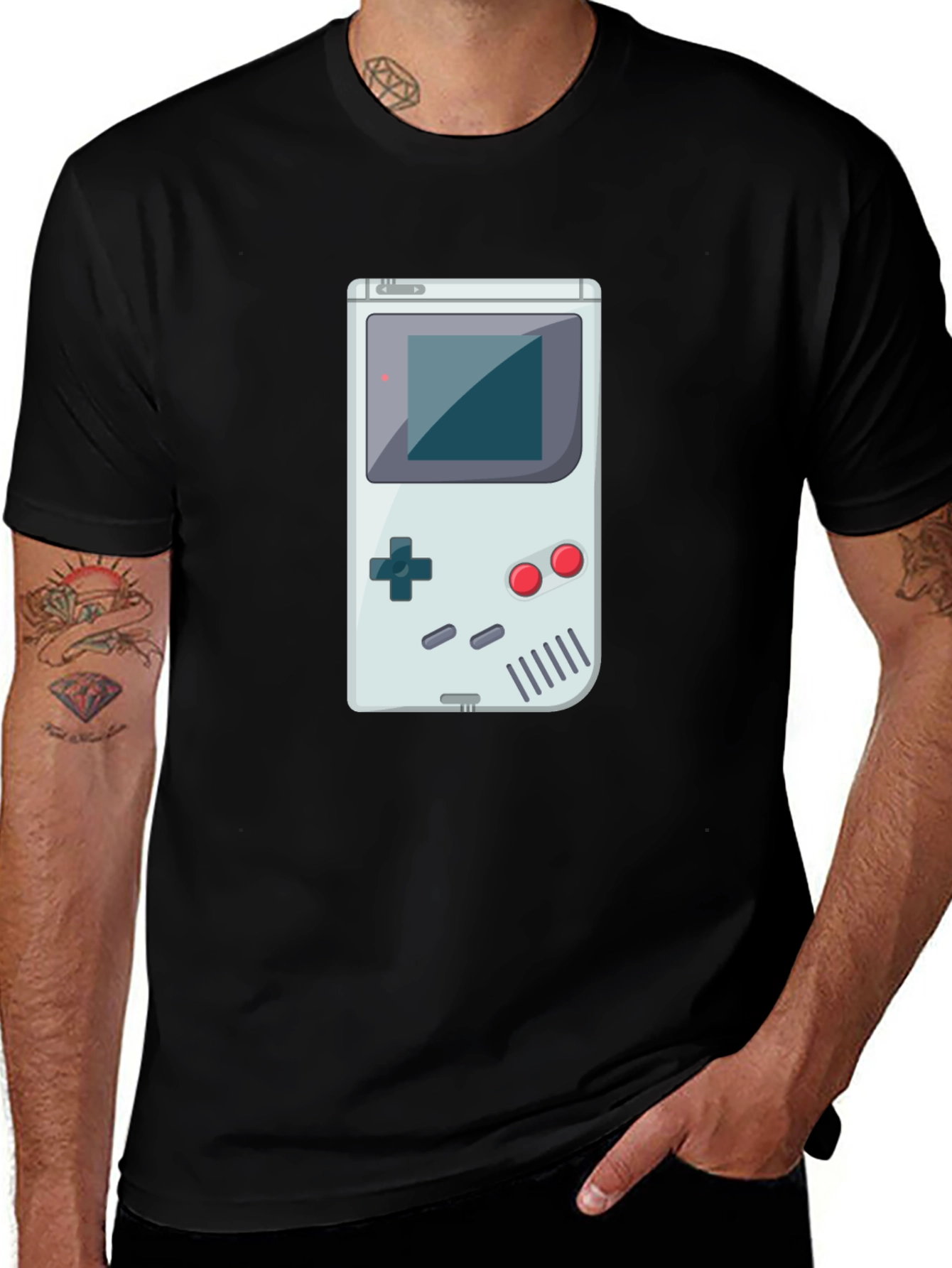 Retro Gamer T-Shirt - Classic Console Design
