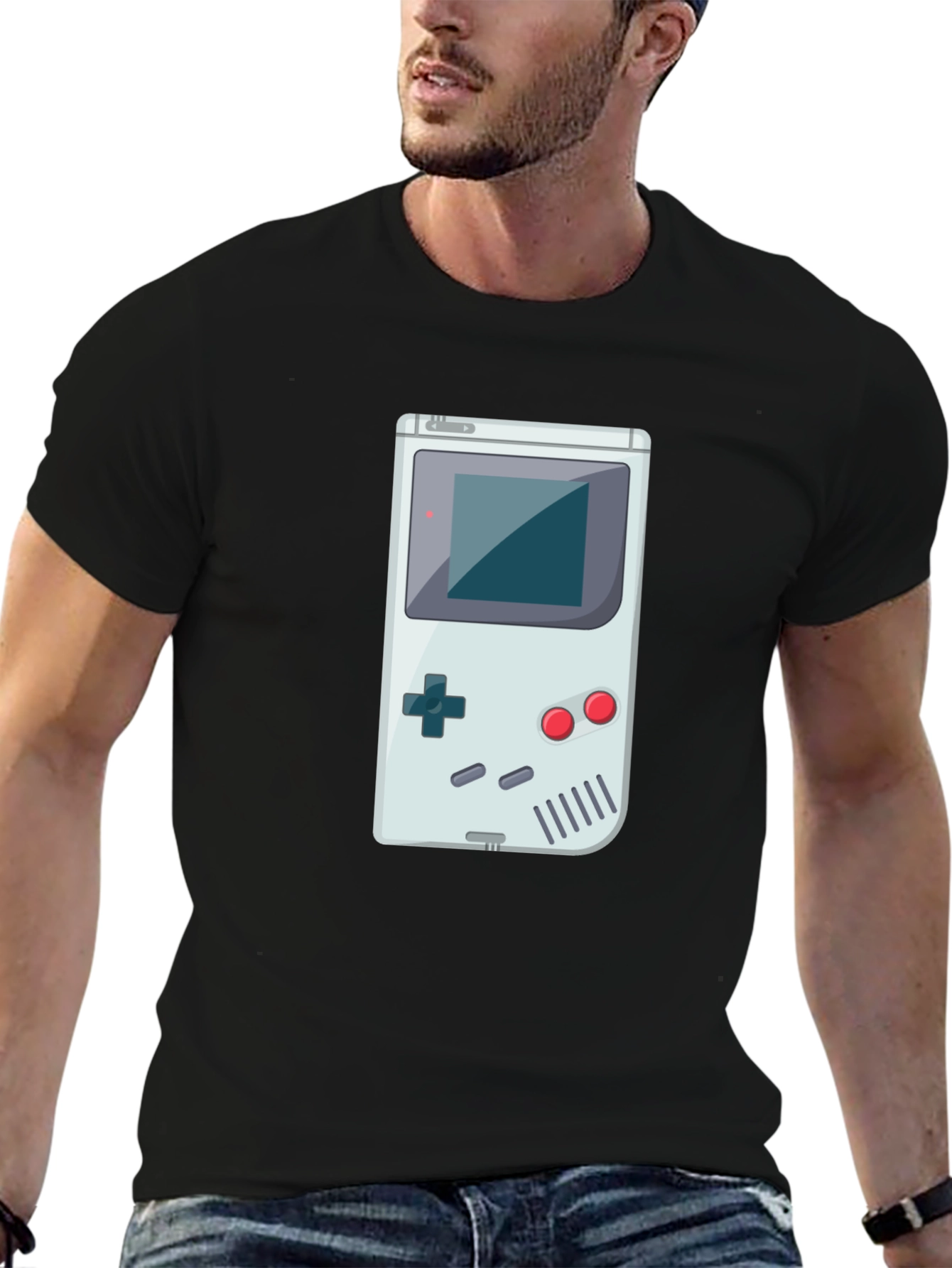Retro Gamer T-Shirt - Classic Console Design