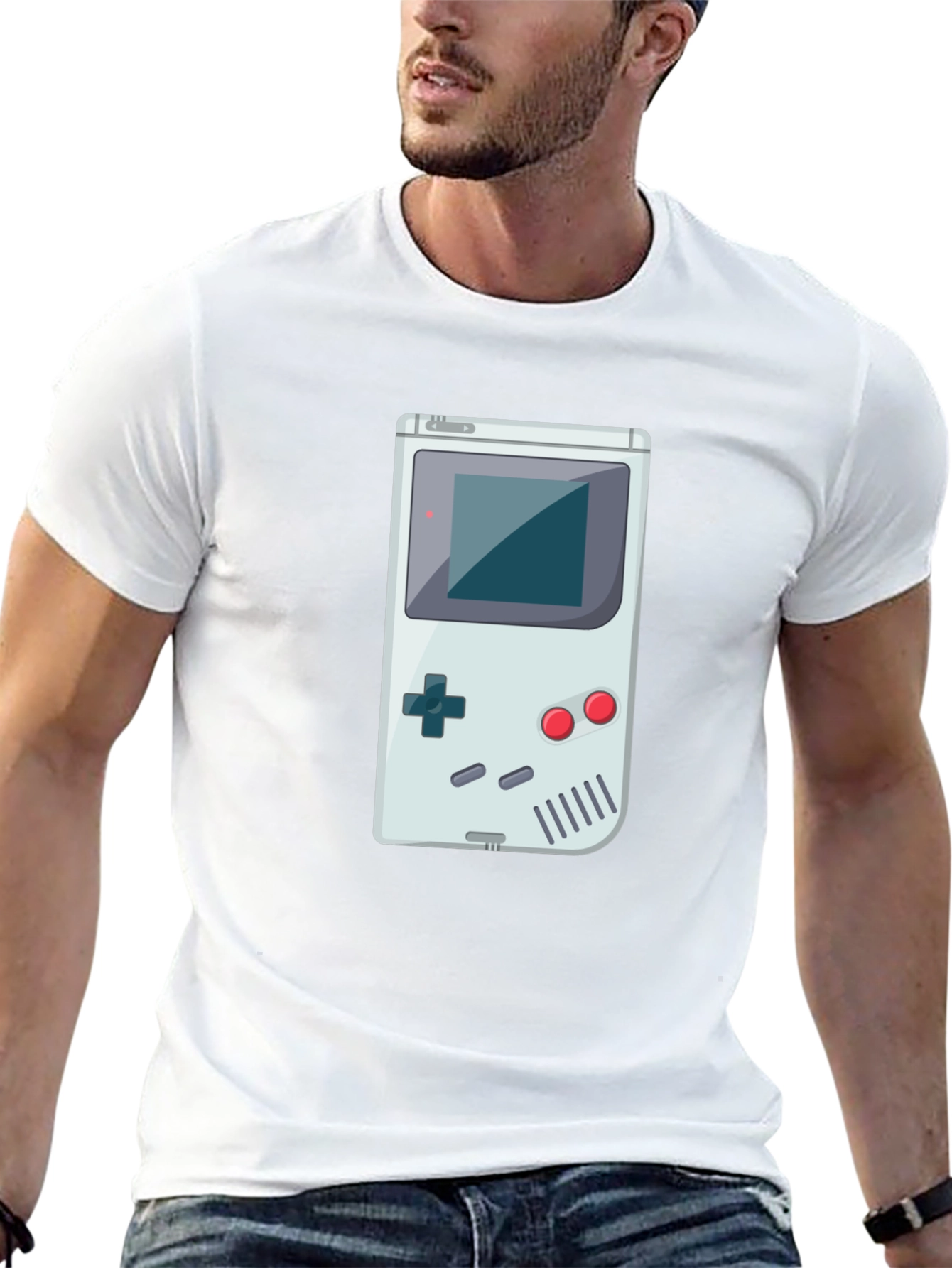 Retro Gamer T-Shirt - Classic Console Design
