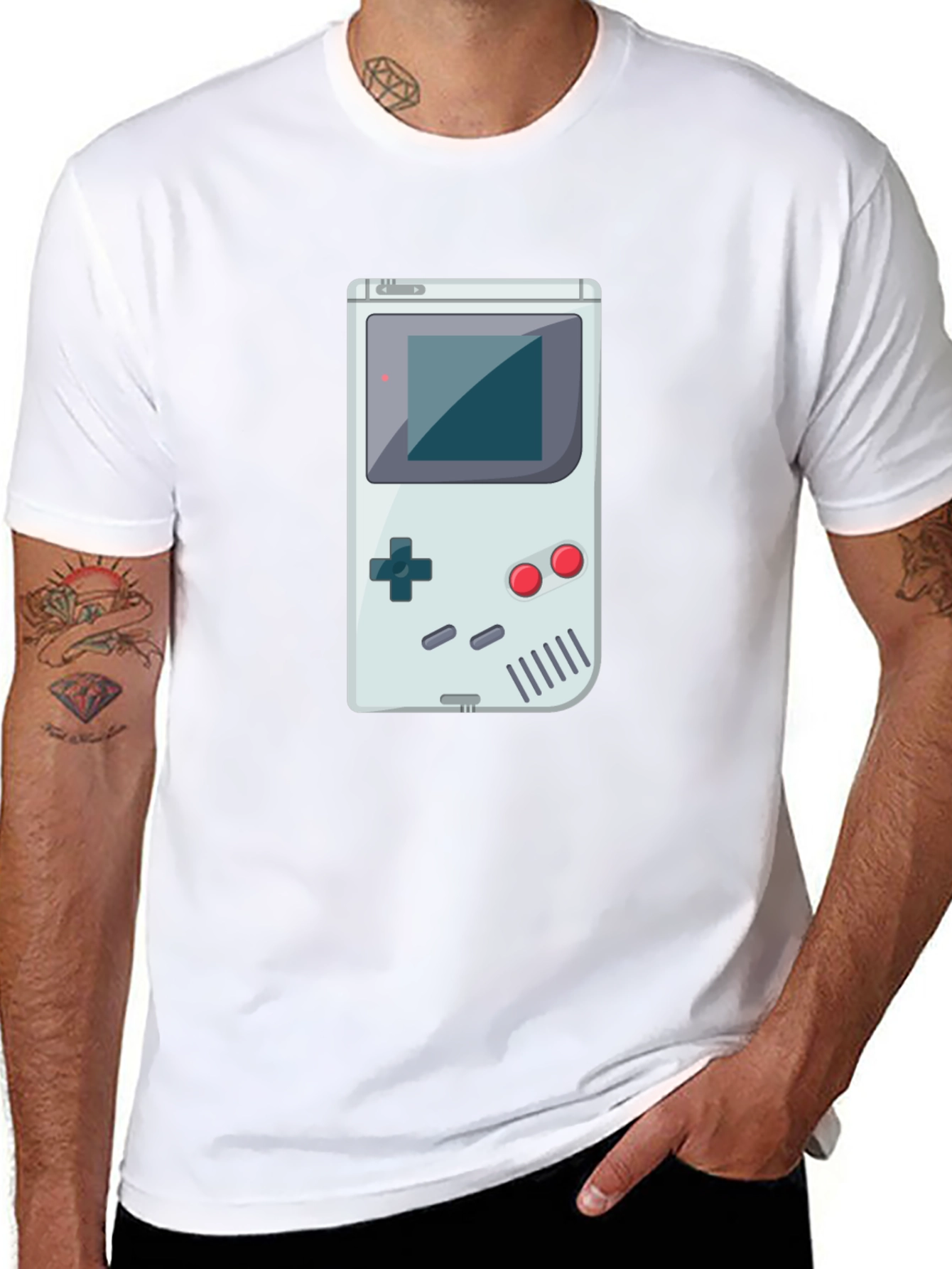 Retro Gamer T-Shirt - Classic Console Design