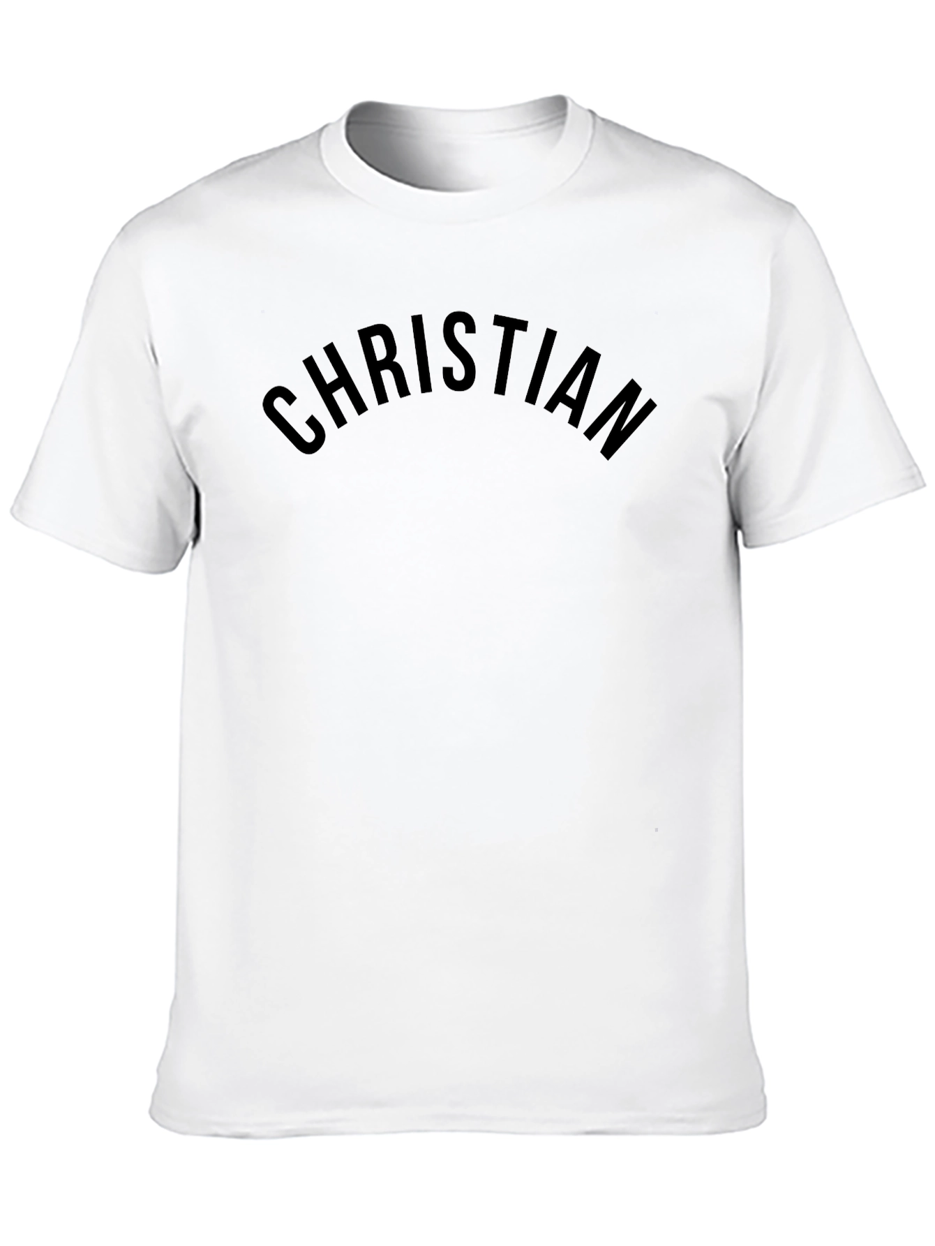 Christian Tee - Classic Crew Neck Soft Cotton T-Shirt