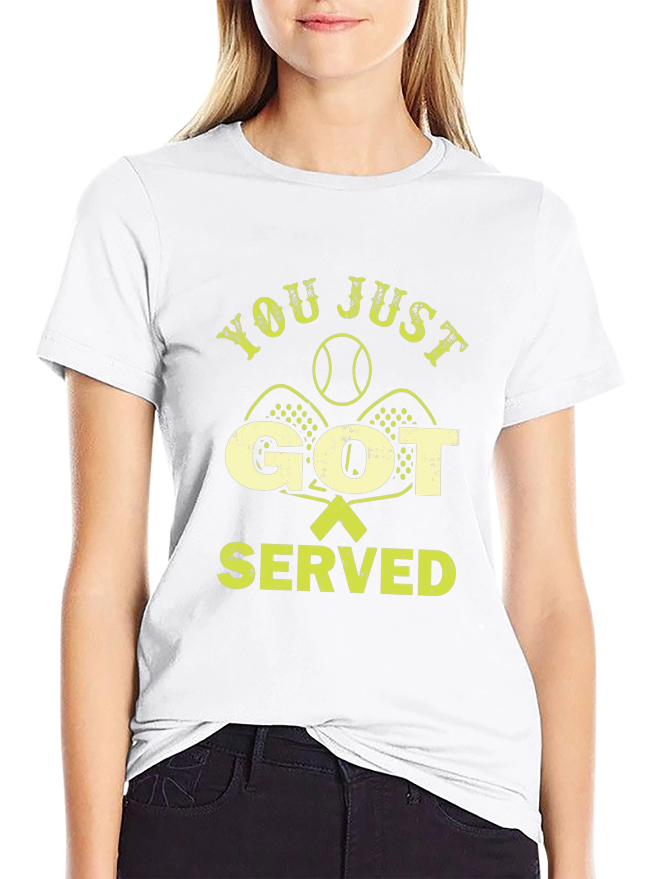 You Just Got Served Tennis T-Shirt