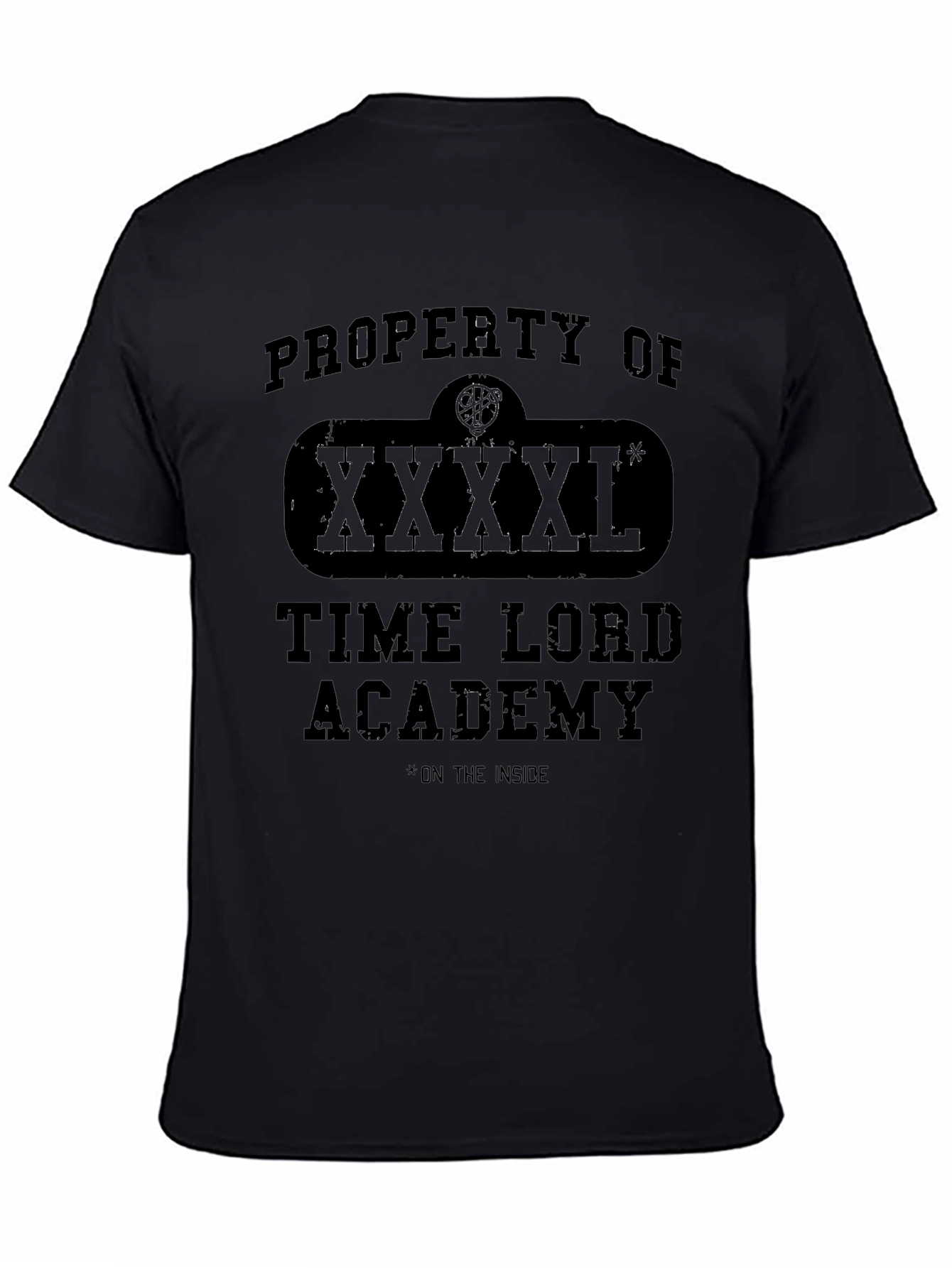 Time Lord Academy T-Shirt - Property Of XXXXL