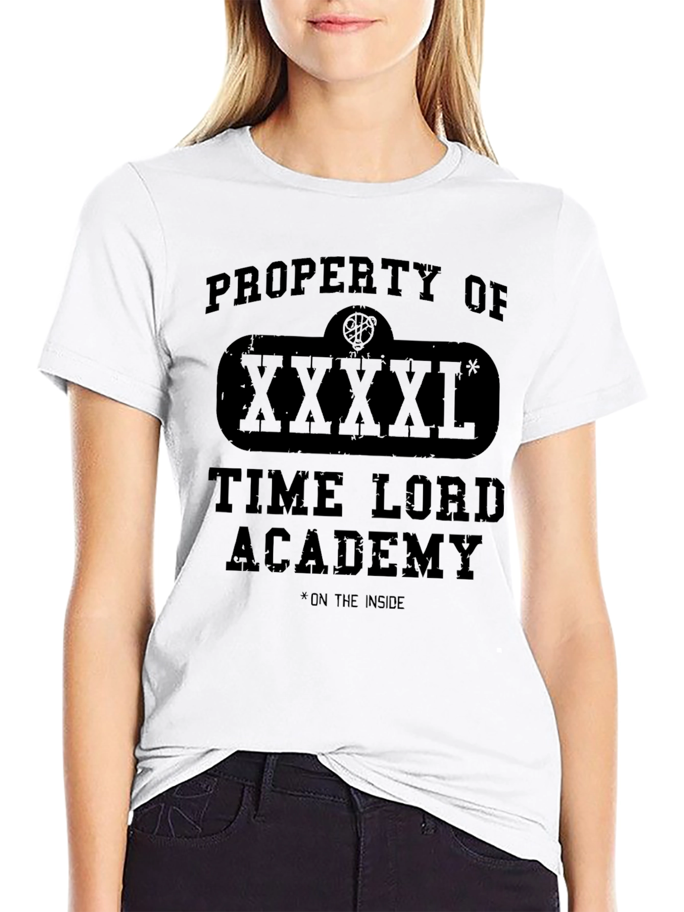 Time Lord Academy T-Shirt - Property Of XXXXL