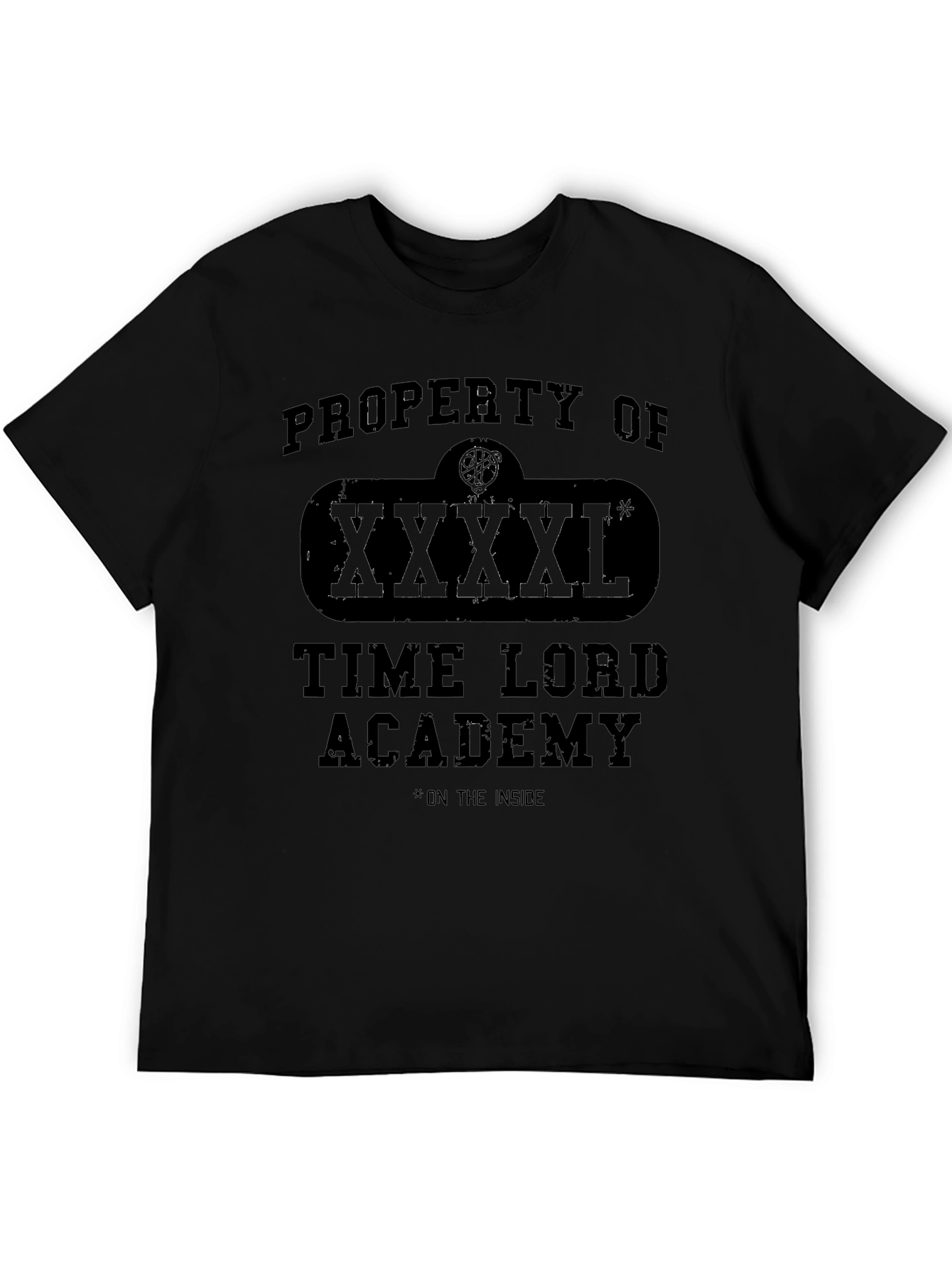 Time Lord Academy T-Shirt - Property Of XXXXL