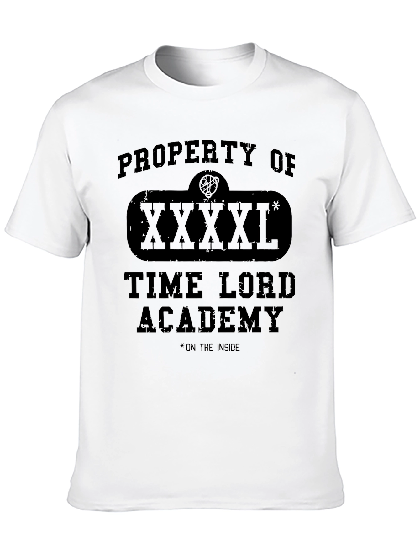 Time Lord Academy T-Shirt - Property Of XXXXL