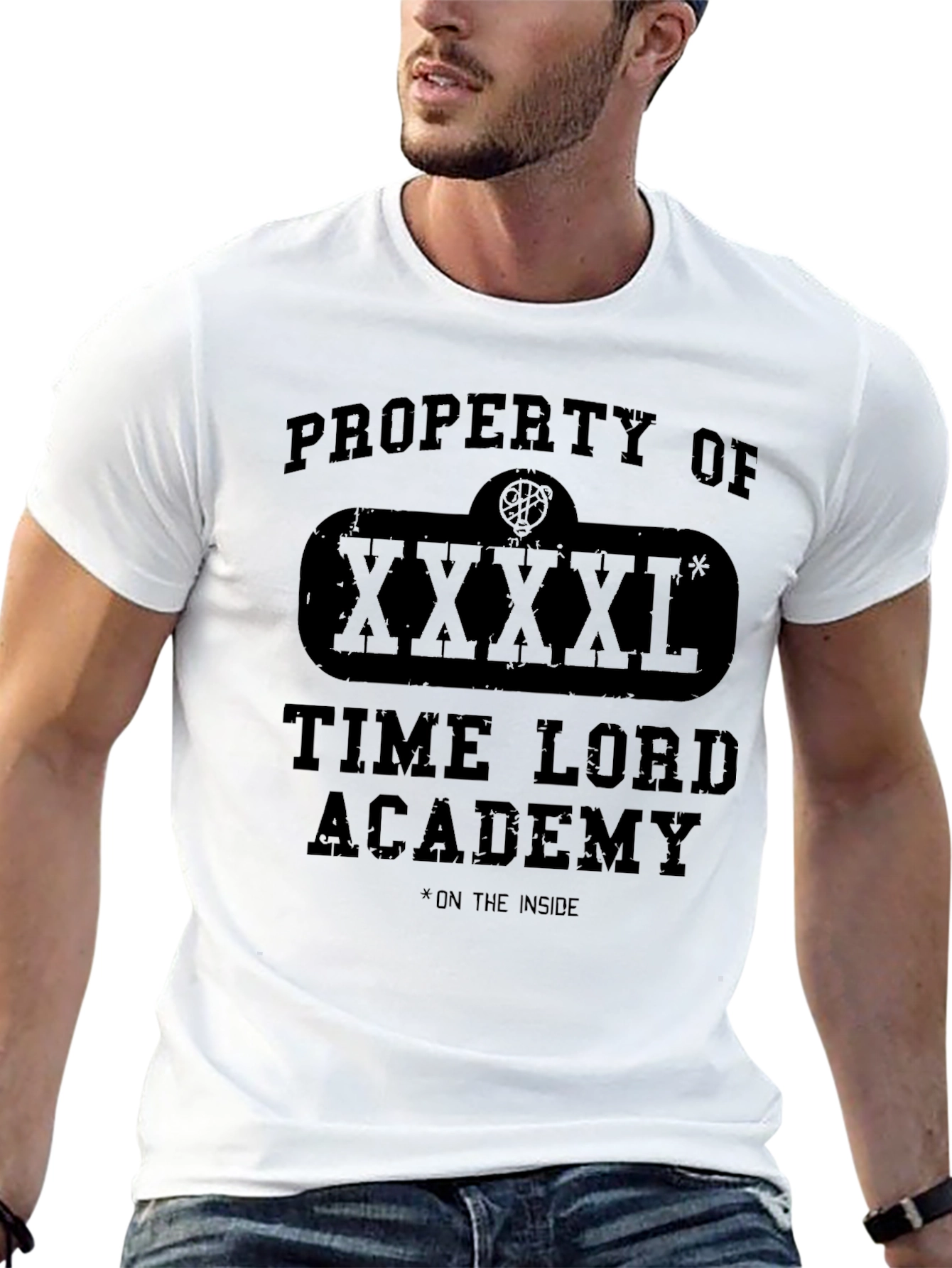 Time Lord Academy T-Shirt - Property Of XXXXL