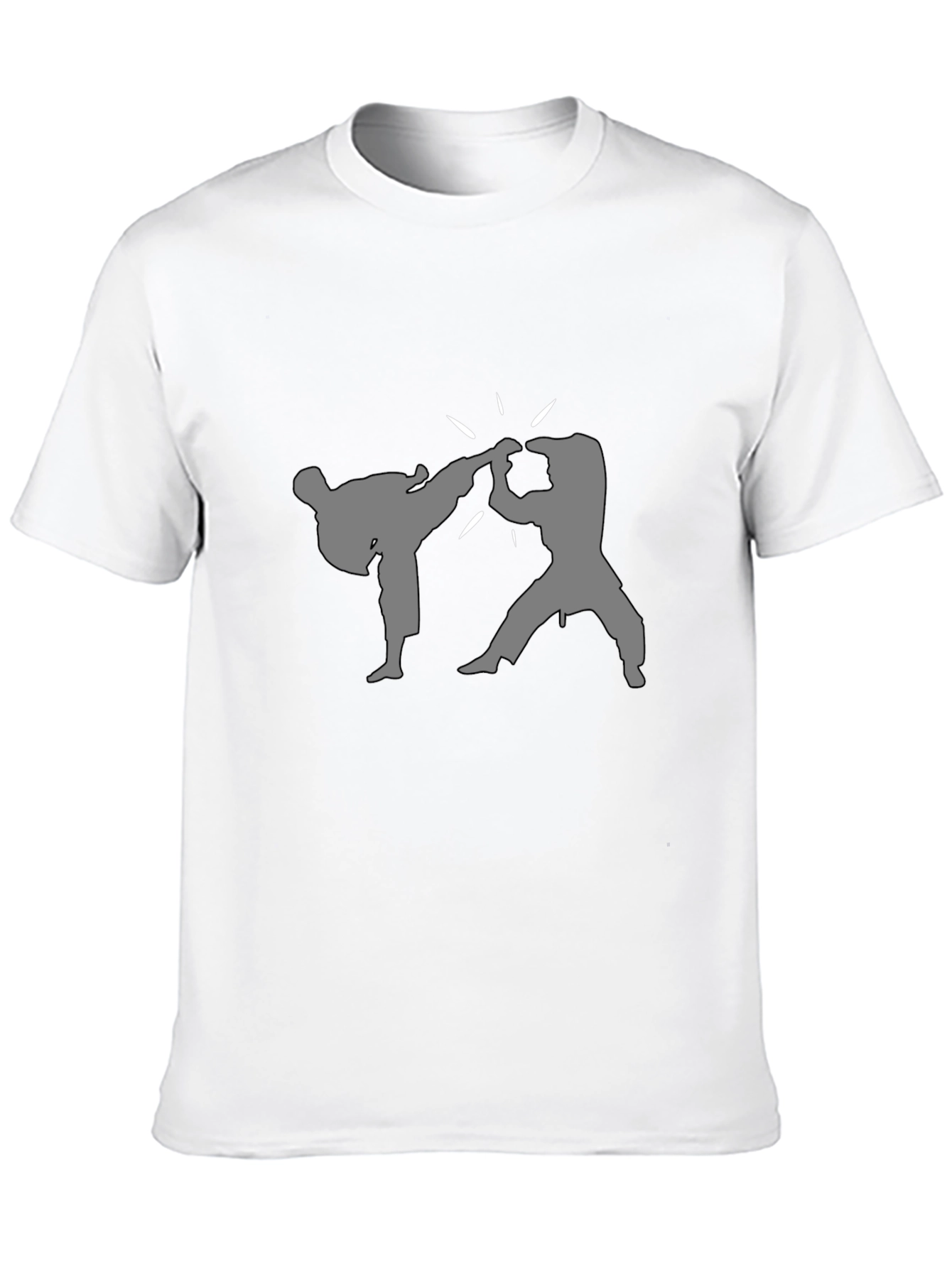 Karate Kick T-Shirt - Action Graphic Tee