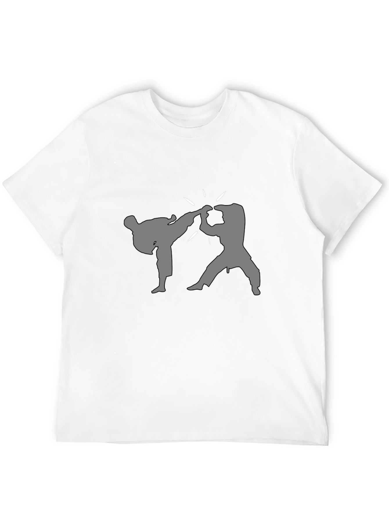 Karate Kick T-Shirt - Action Graphic Tee
