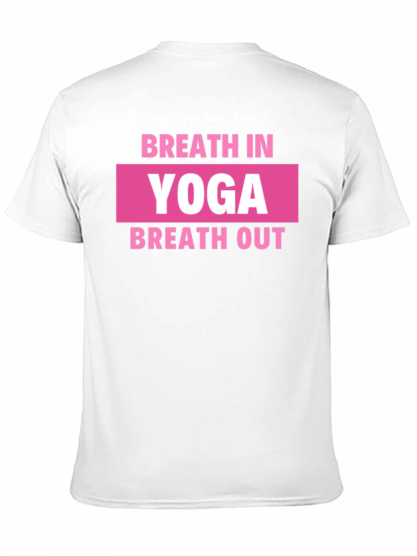 Yoga Breath In Breath Out Graphic Tee