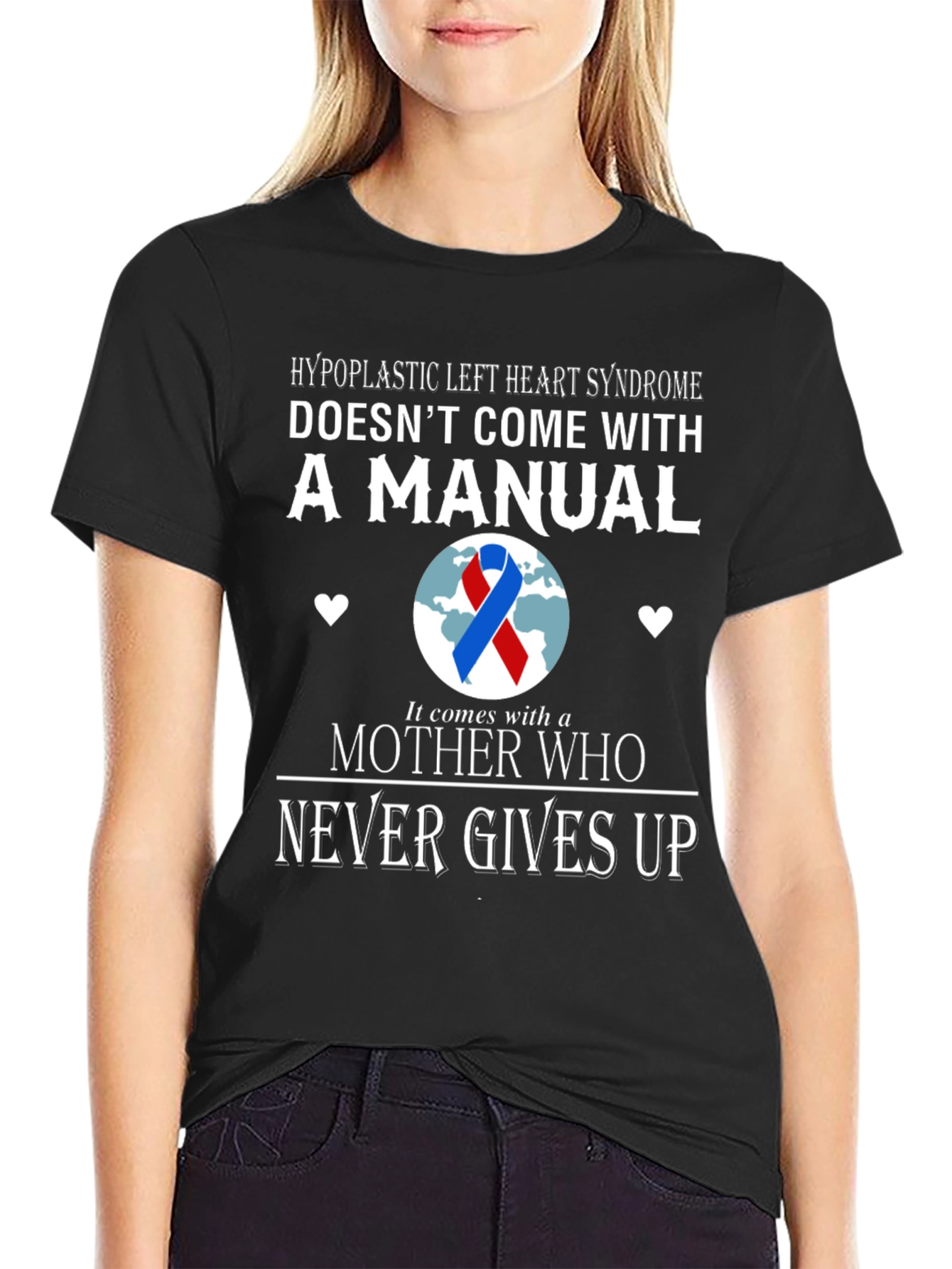 Hypoplastic Left Heart Syndrome Awareness T-Shirt