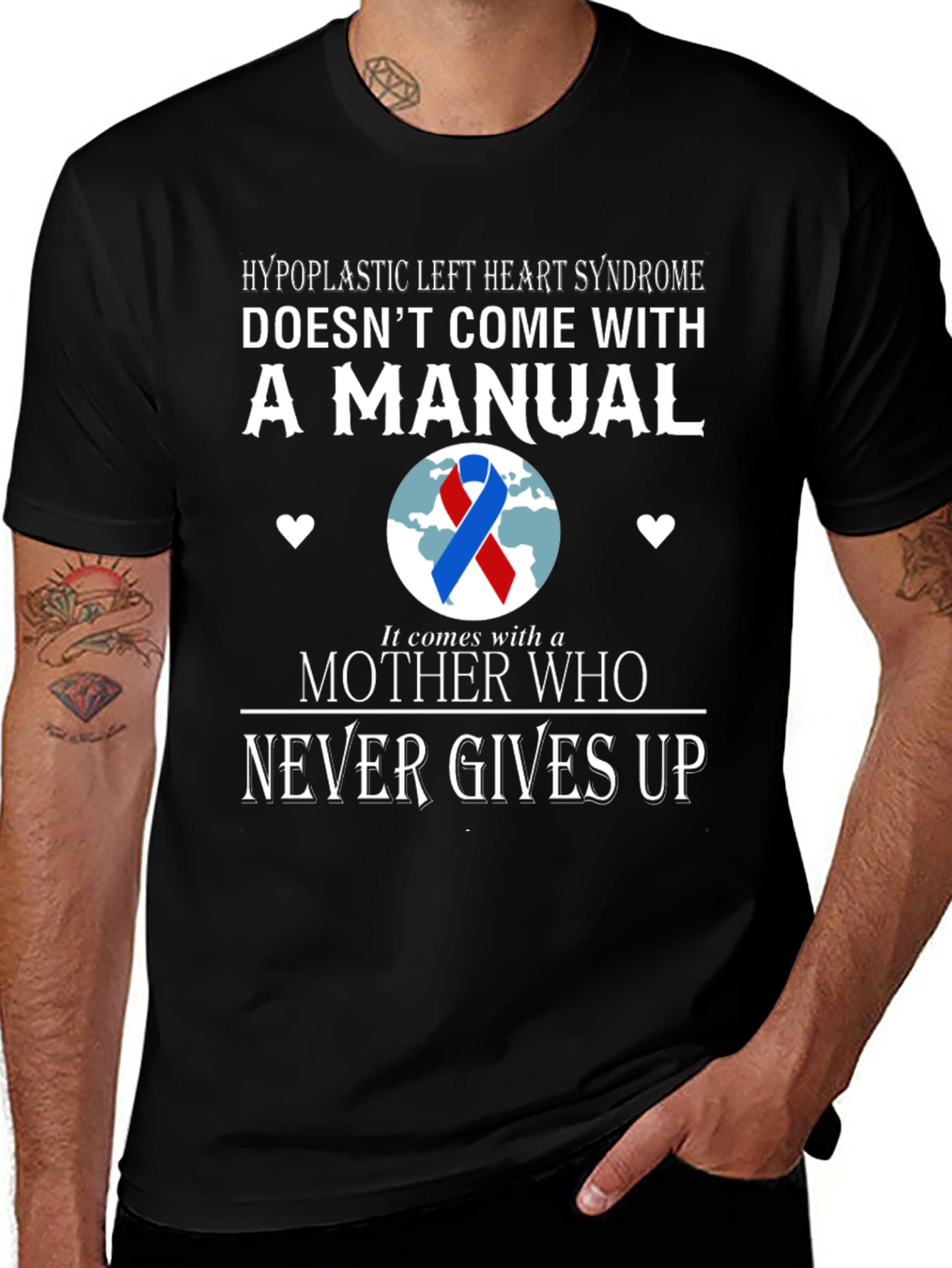 Hypoplastic Left Heart Syndrome Awareness T-Shirt