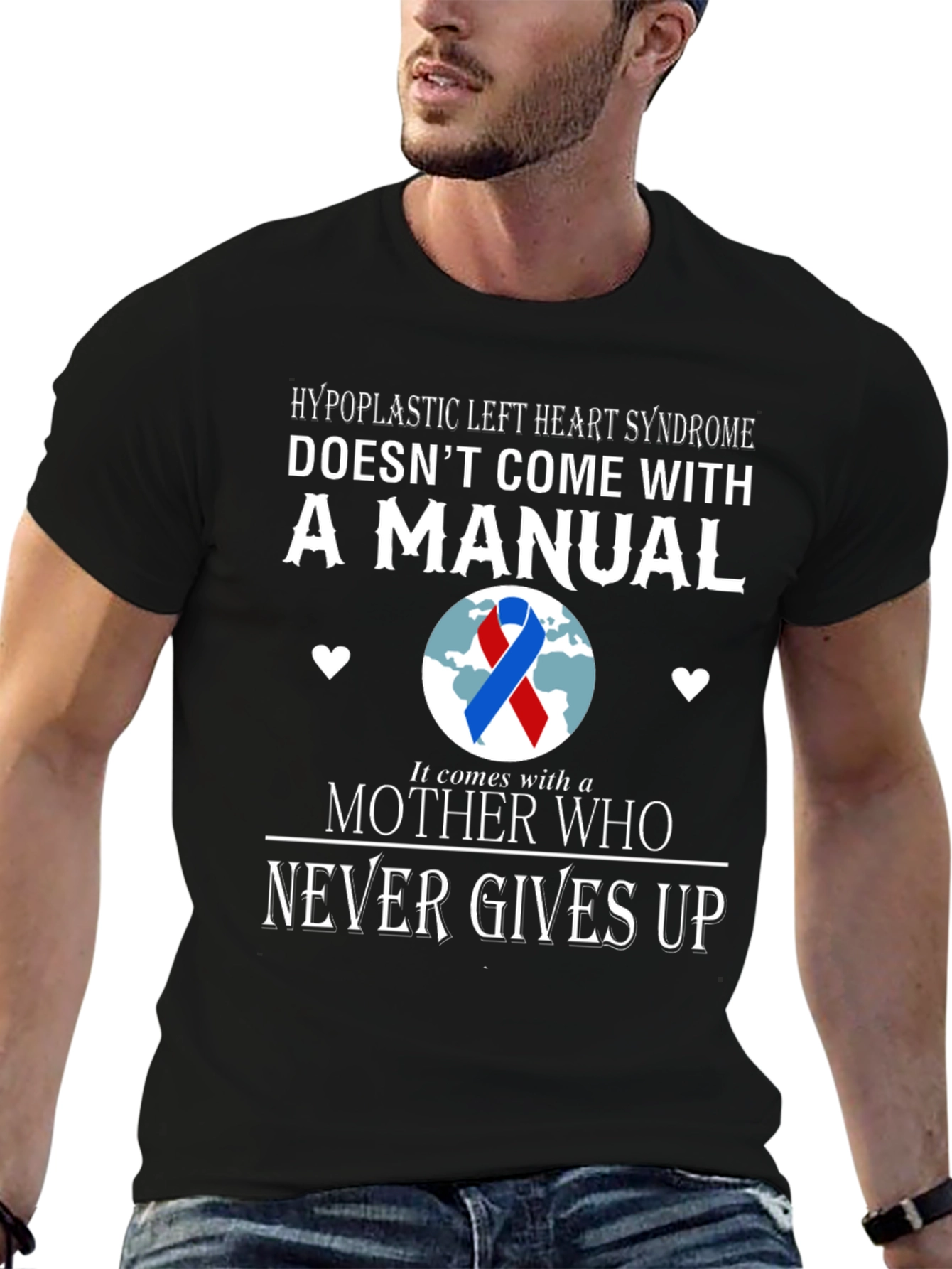 Hypoplastic Left Heart Syndrome Awareness T-Shirt
