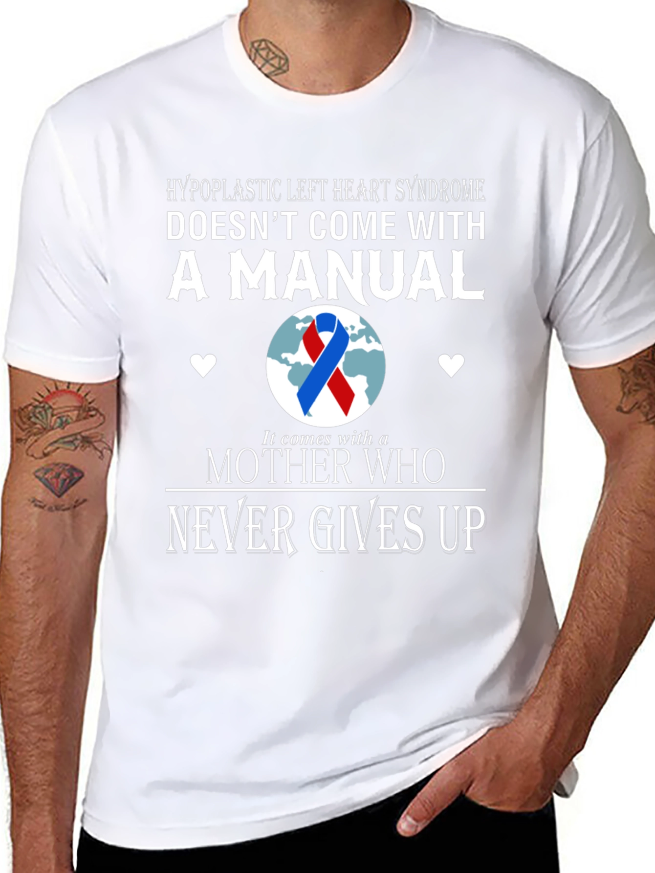 Hypoplastic Left Heart Syndrome Awareness T-Shirt