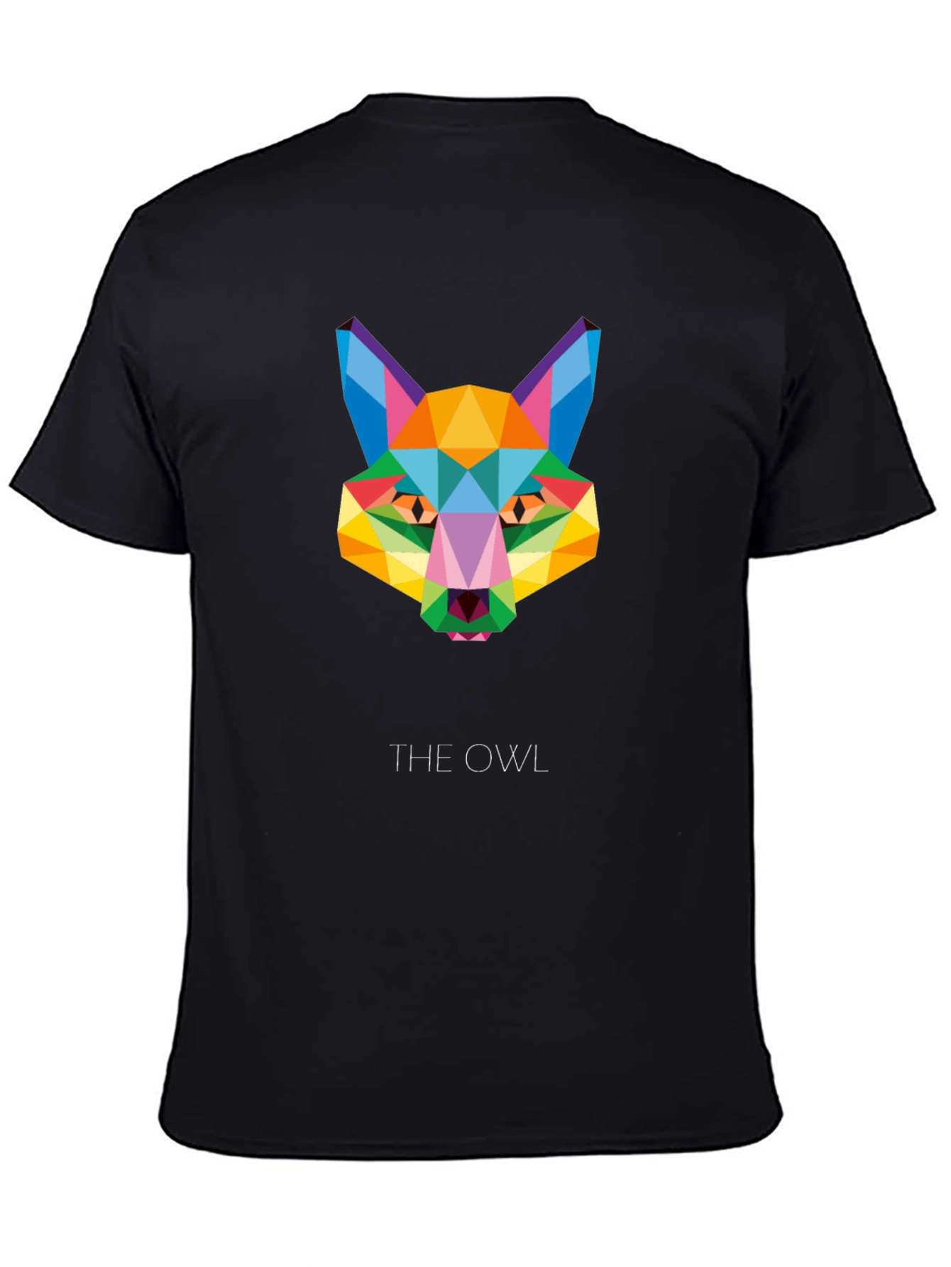 Geometric Owl T-Shirt - Modern Graphic Tee
