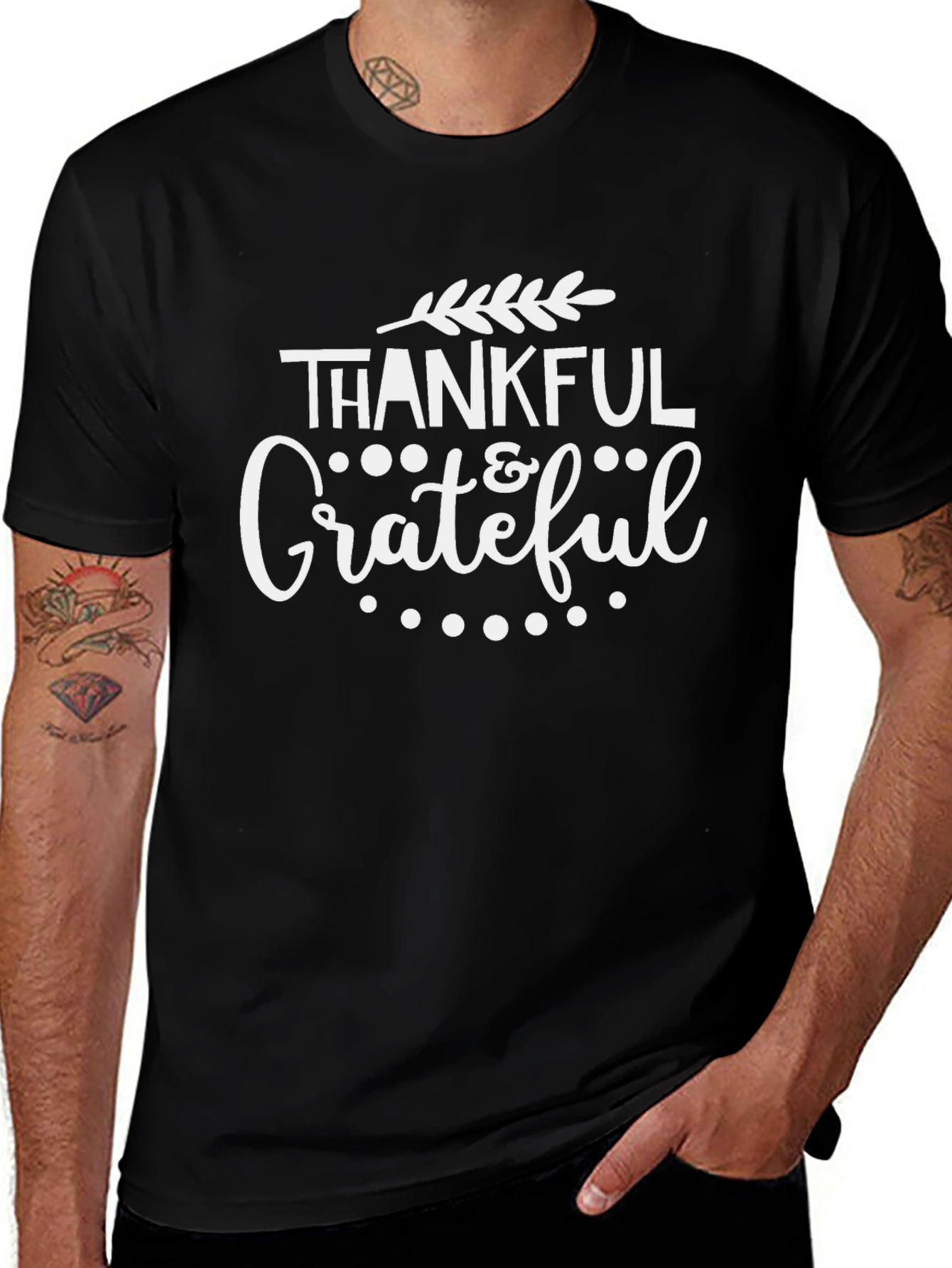 Thankful & Grateful Graphic Tee