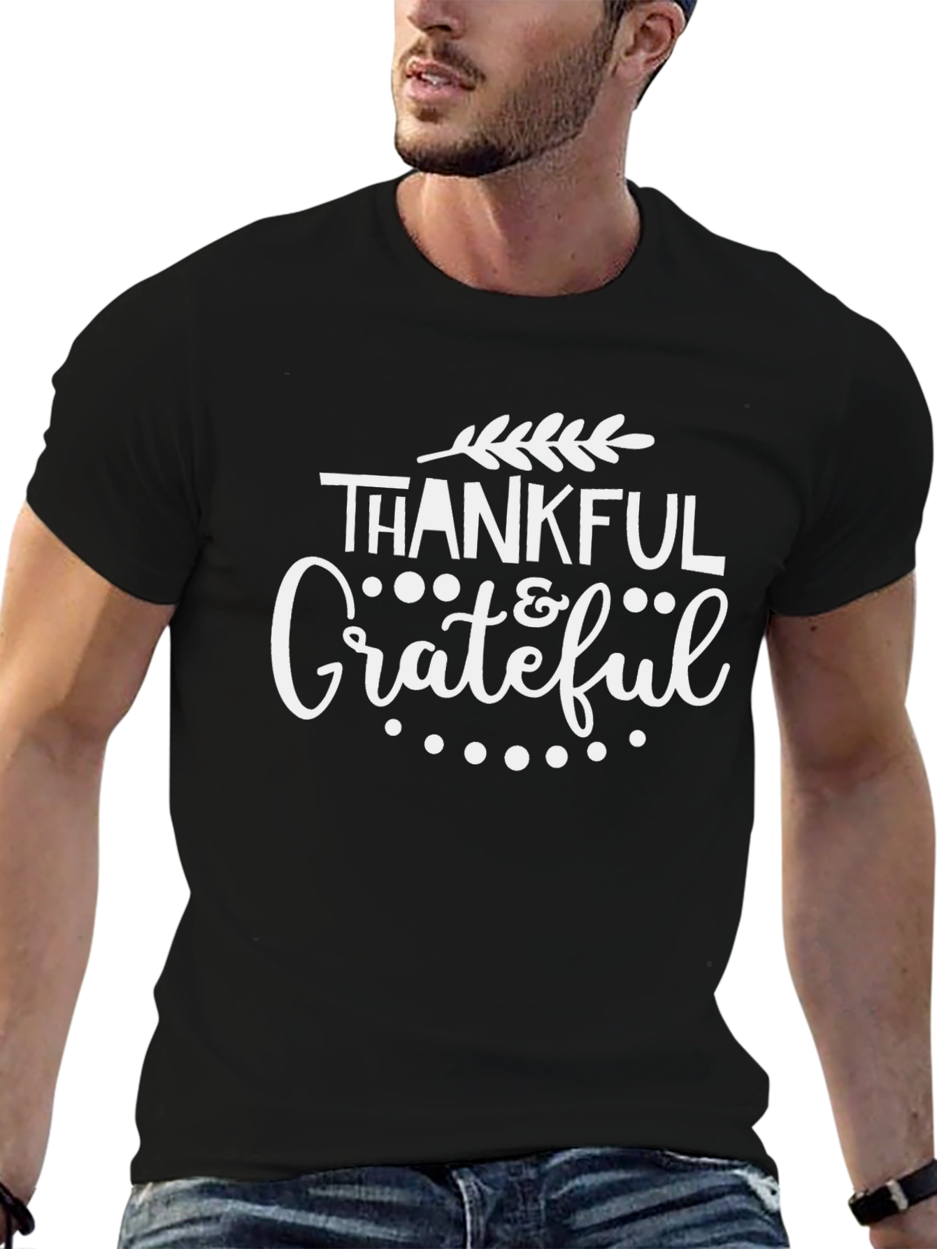 Thankful & Grateful Graphic Tee