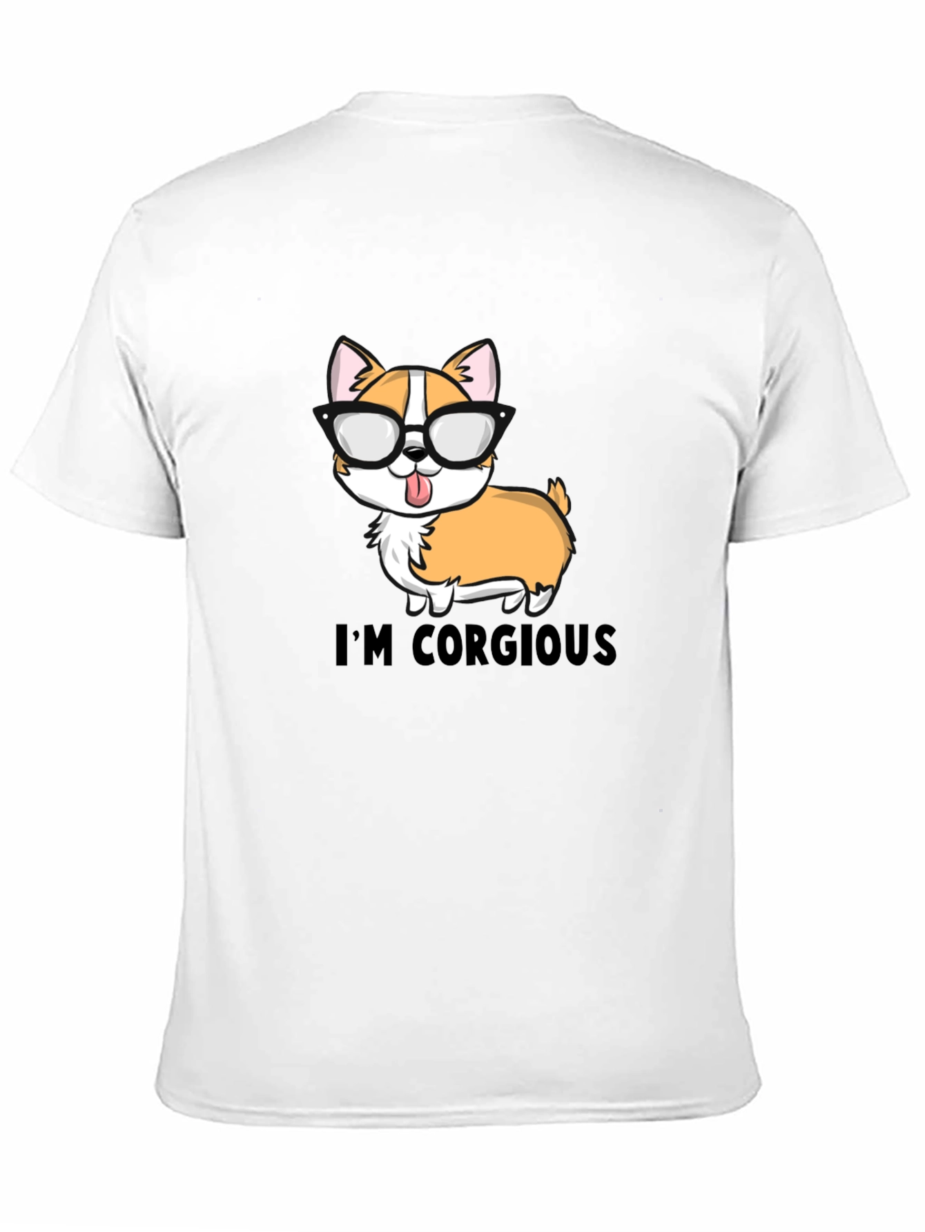 Funny Im Corgious Dog Graphic T-Shirt