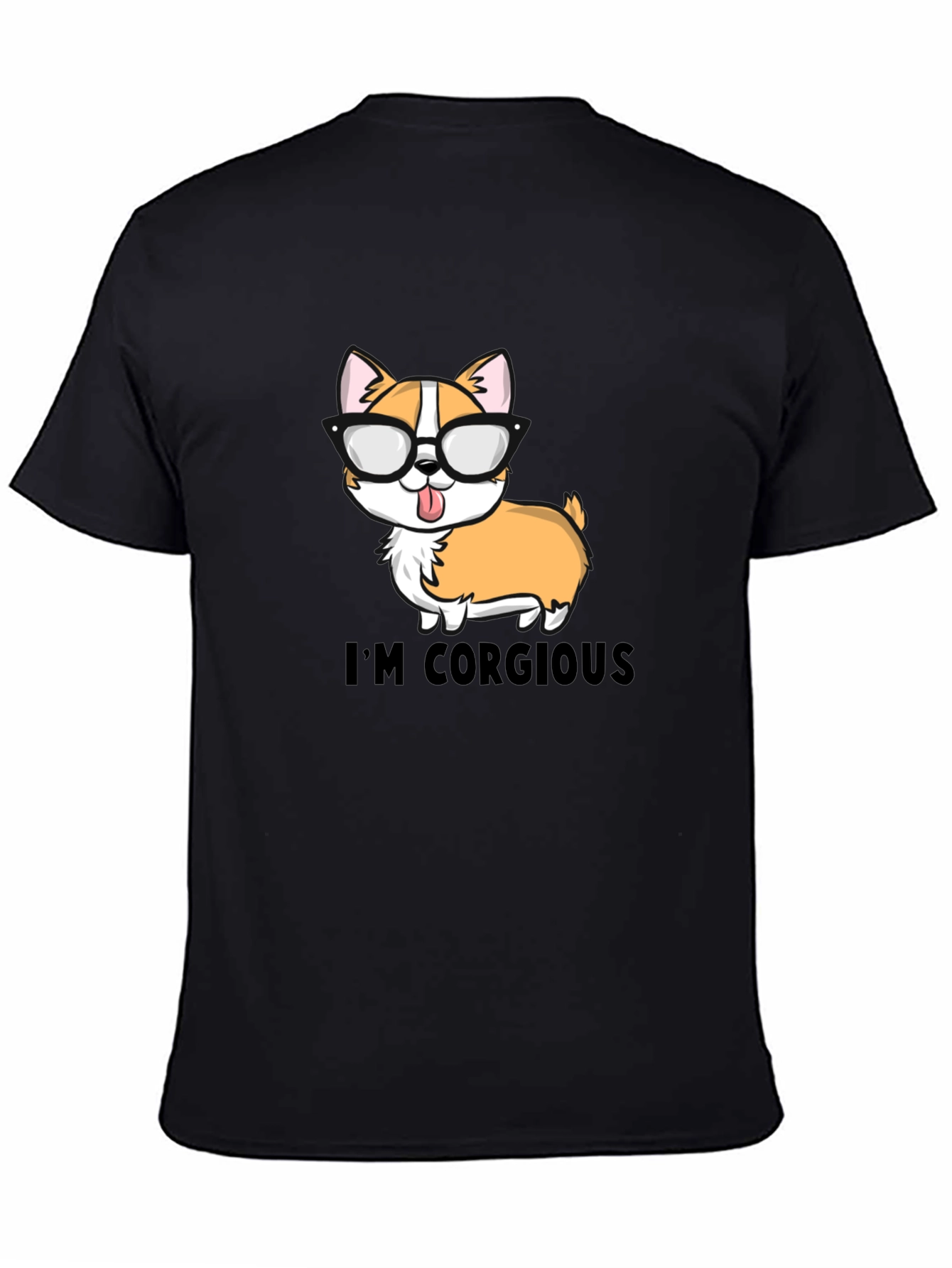 Funny Im Corgious Dog Graphic T-Shirt
