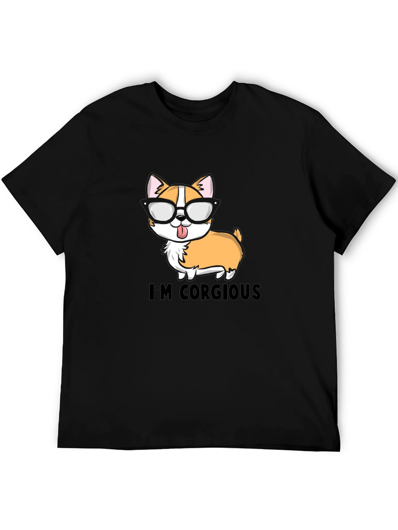 Funny Im Corgious Dog Graphic T-Shirt