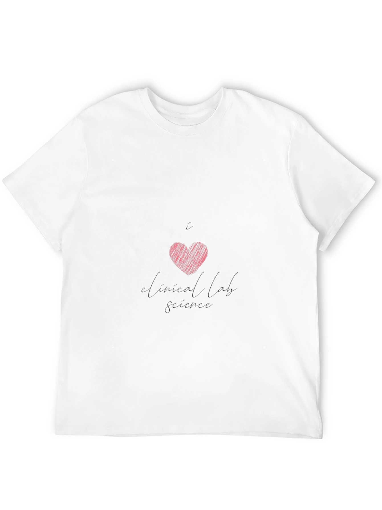 Mens Black Heart Graphic Tee - Casual Comfort