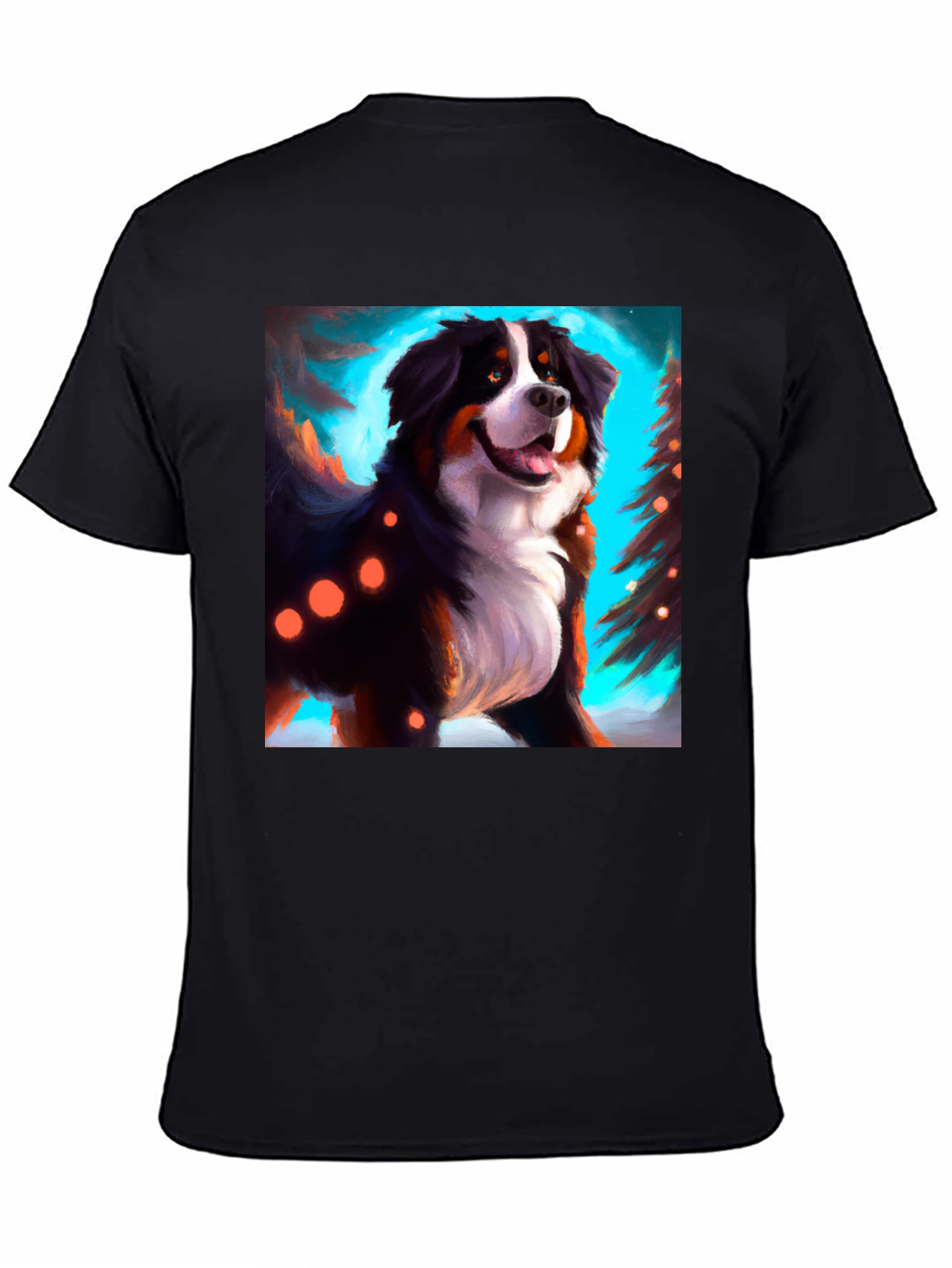 Bernese Mountain Dog Christmas T-Shirt