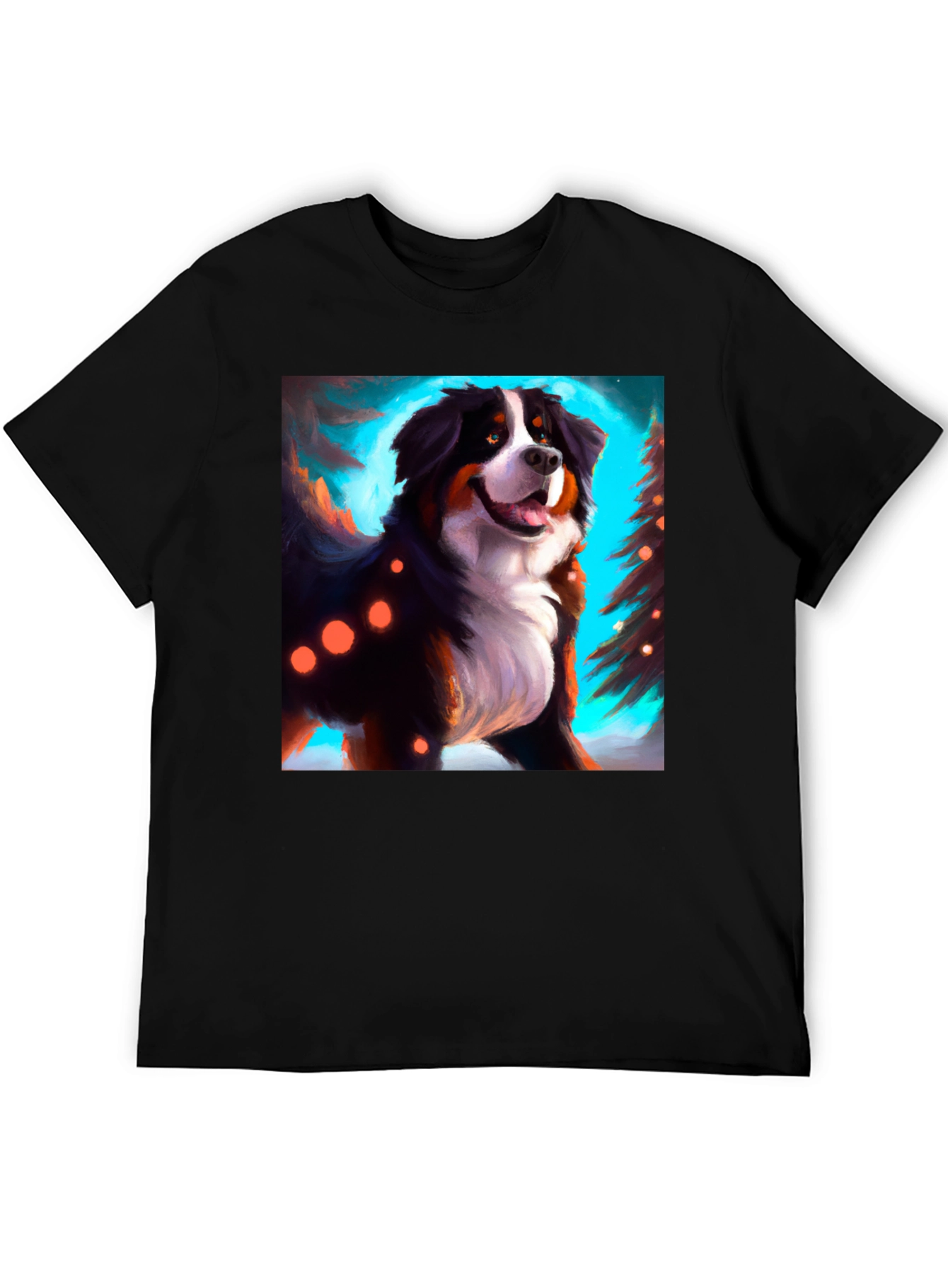 Bernese Mountain Dog Christmas T-Shirt