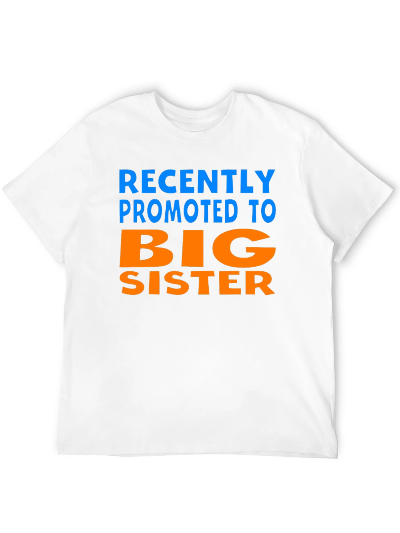 Promoted to Big Sister T-Shirt - Black