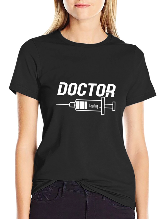 Doctor Loading Graphic Tee - Novelty Gift for Medics